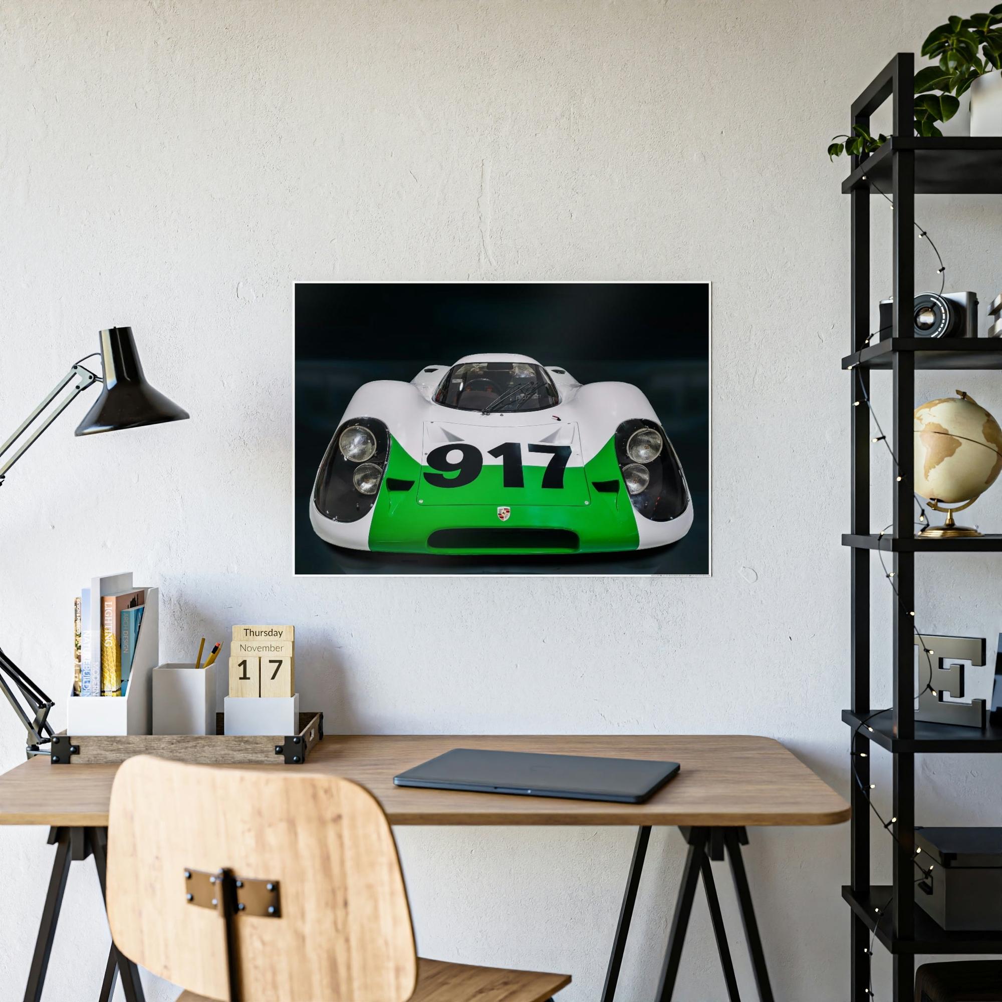 Porsche Vintage Porsche Poster: Classic Art for Car Collectors