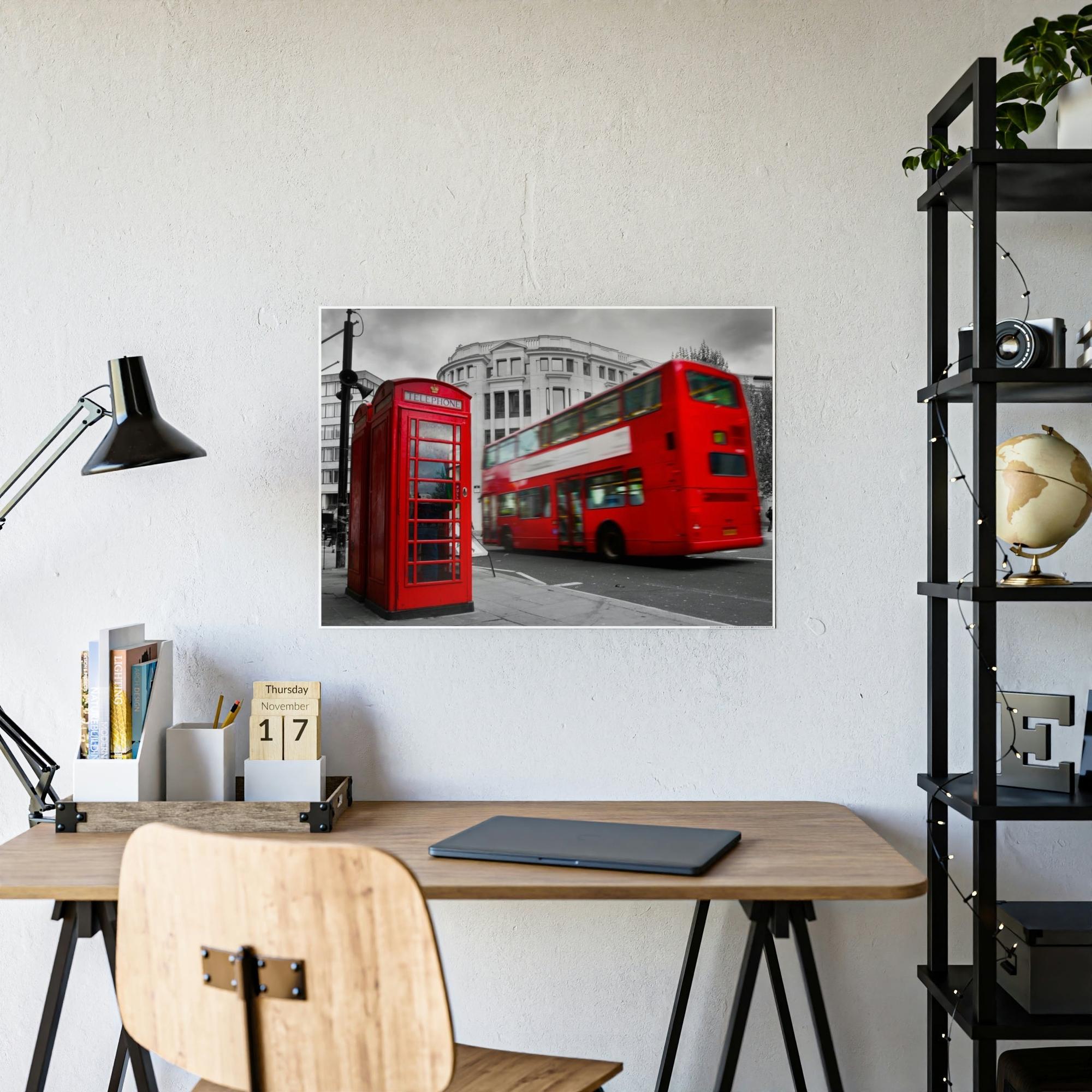 Bus Journey Unveiled: Bus-Inspired Wall Art Masterpiece