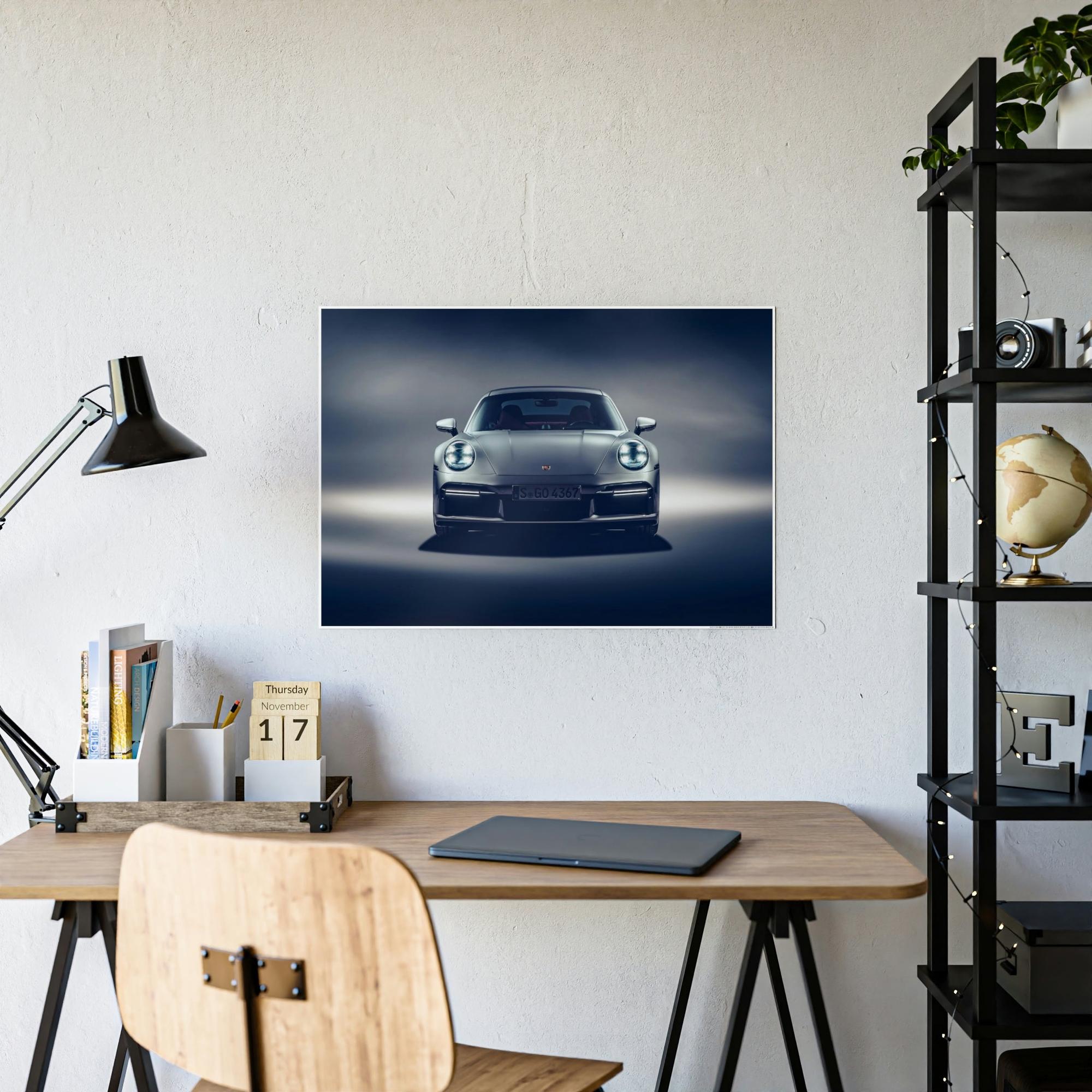 Porsche Porsche Passion: Artistic Framed Canvas & Poster for Car Enthusiasts