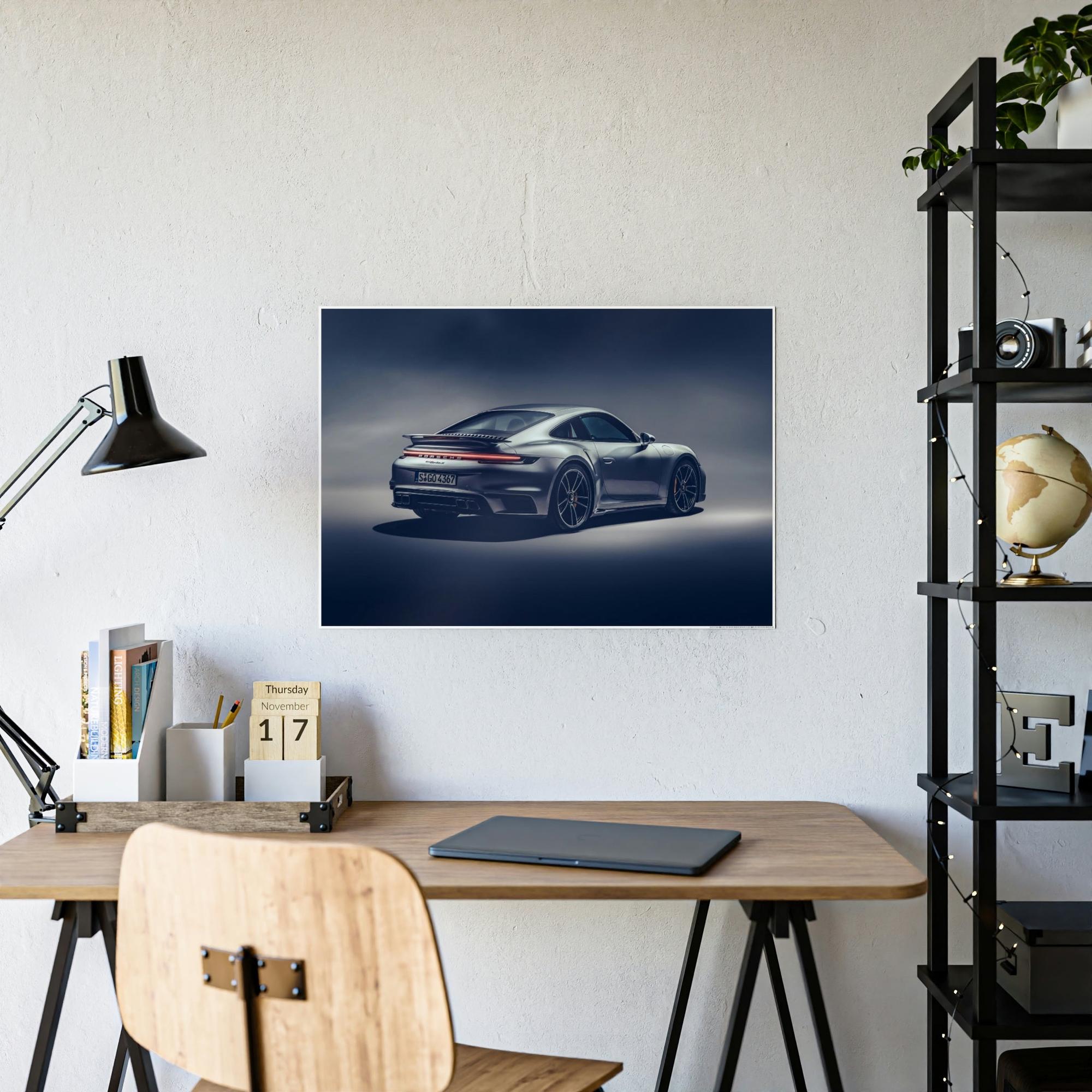 Porsche Classic Porsche on Canvas & Poster: Timeless Art for Car Collectors