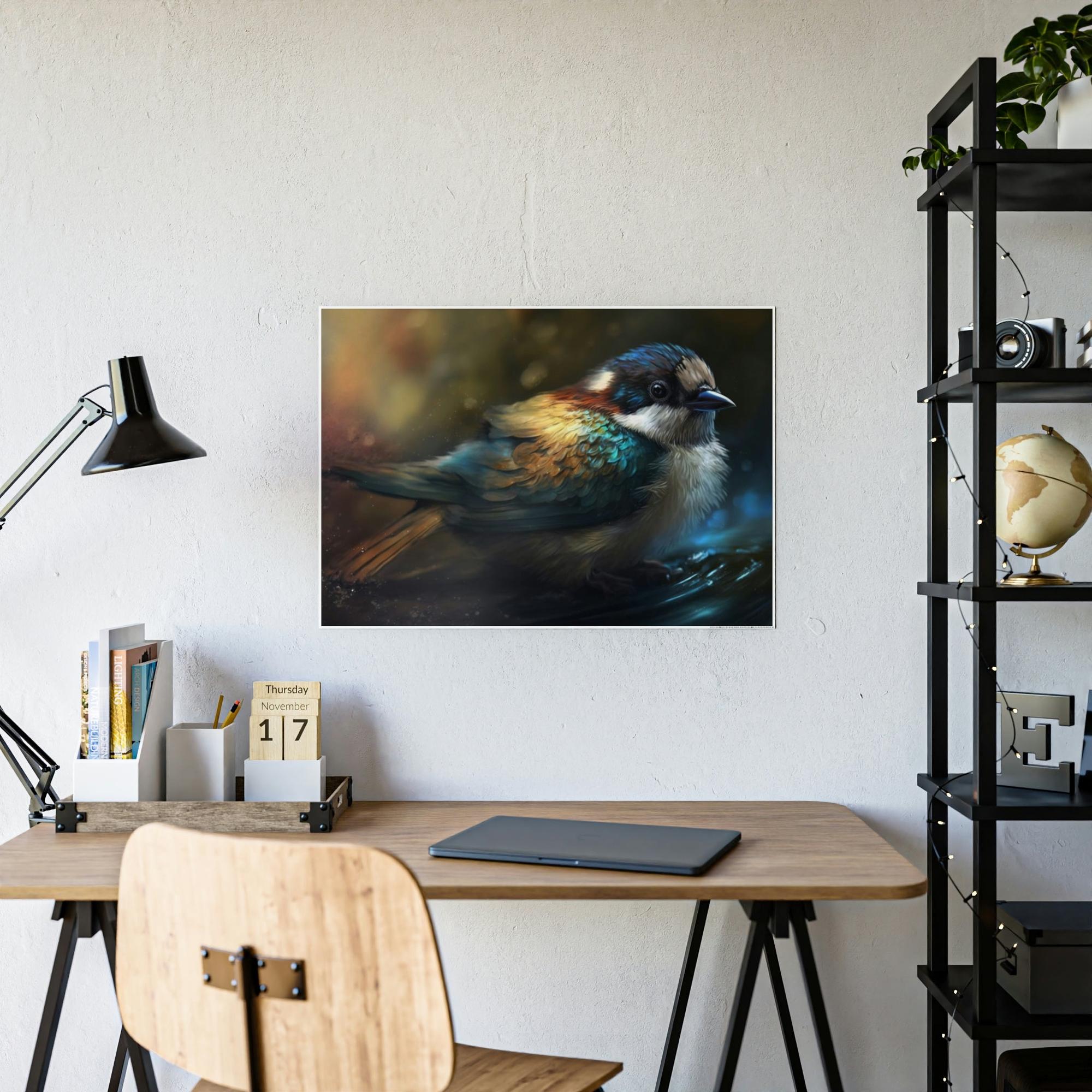 Birds The Secret Life of Birds: A Natural Canvas & Poster of Birds in Their Habitat