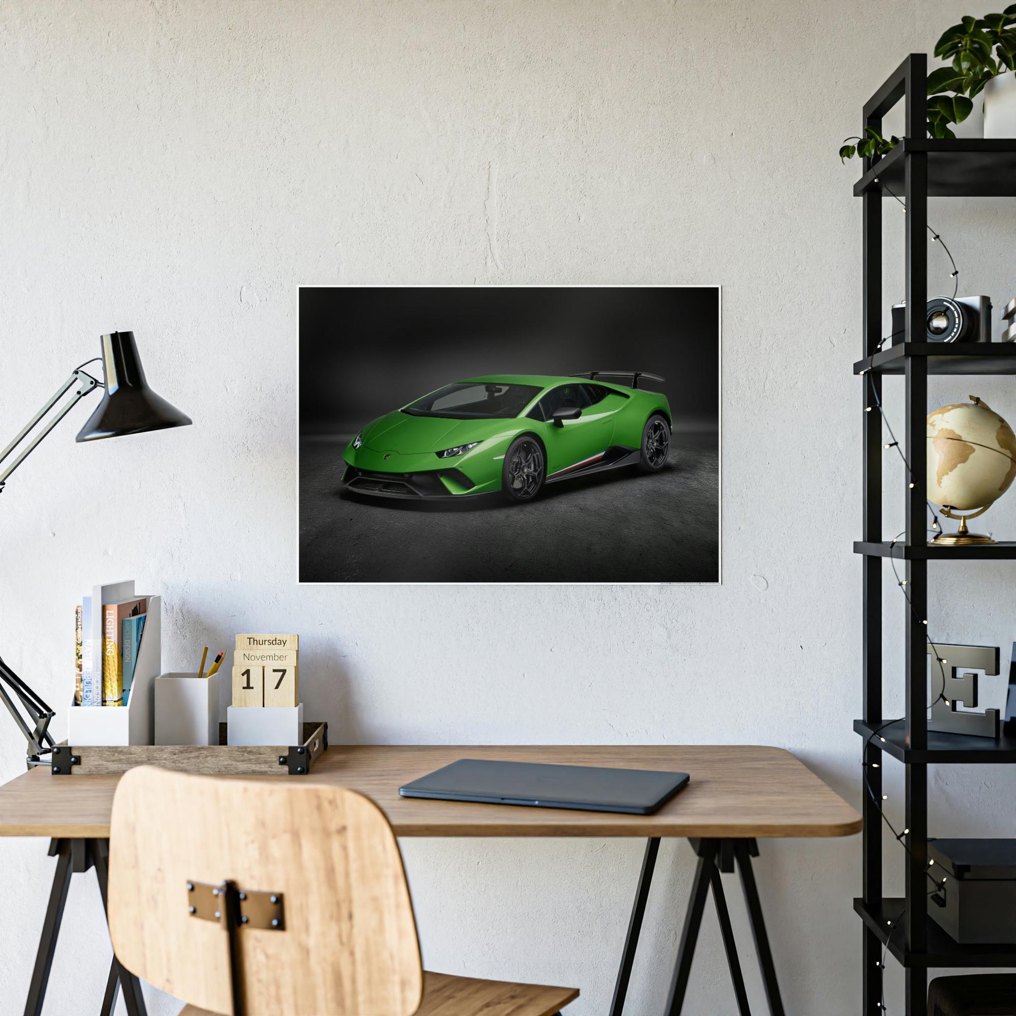 Lamborghini Redefining Speed: Lamborghini Canvas & Poster Print and Wall Art