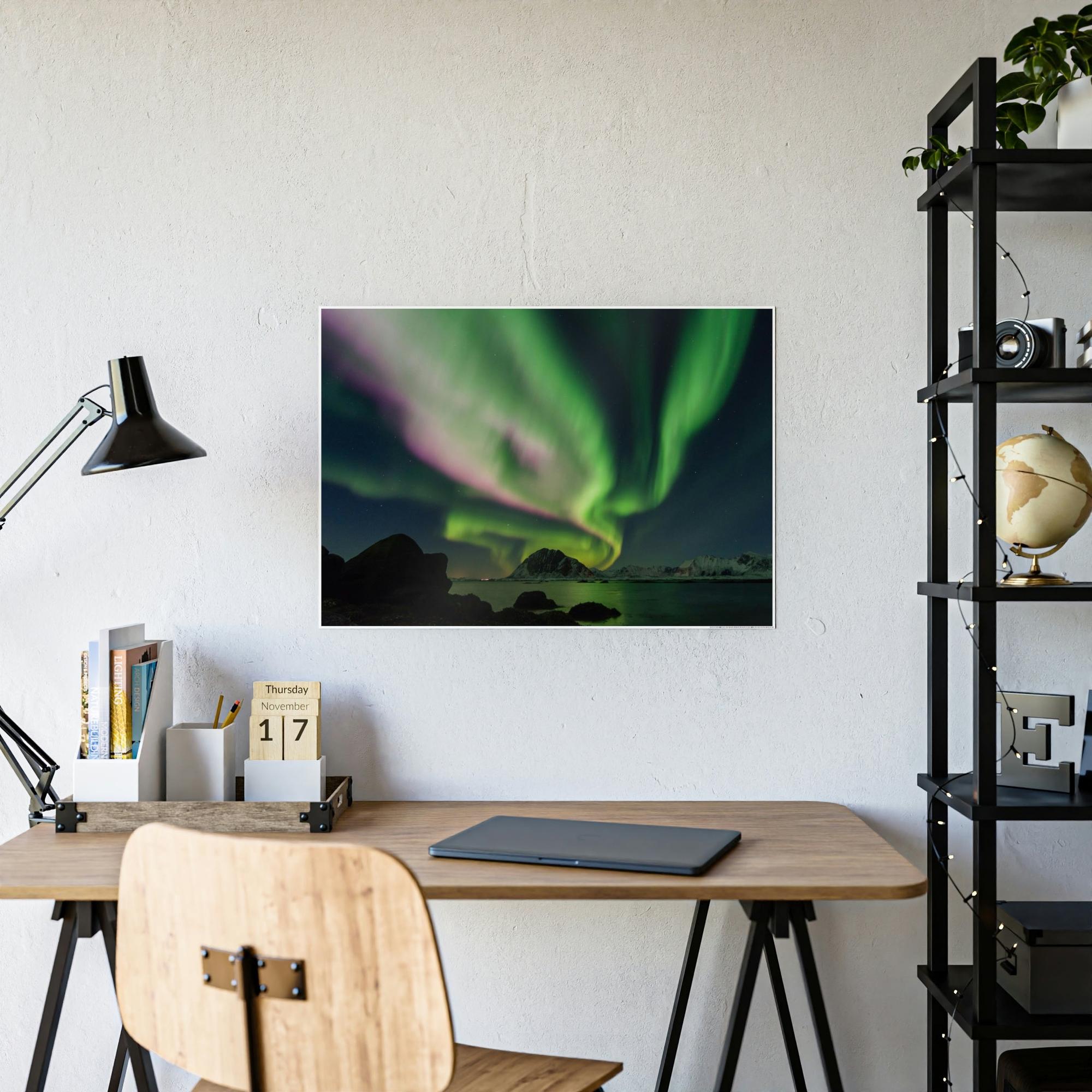 Aurora Borealis Aurora Borealis Kaleidoscope: A Multicolored Display of Wonder