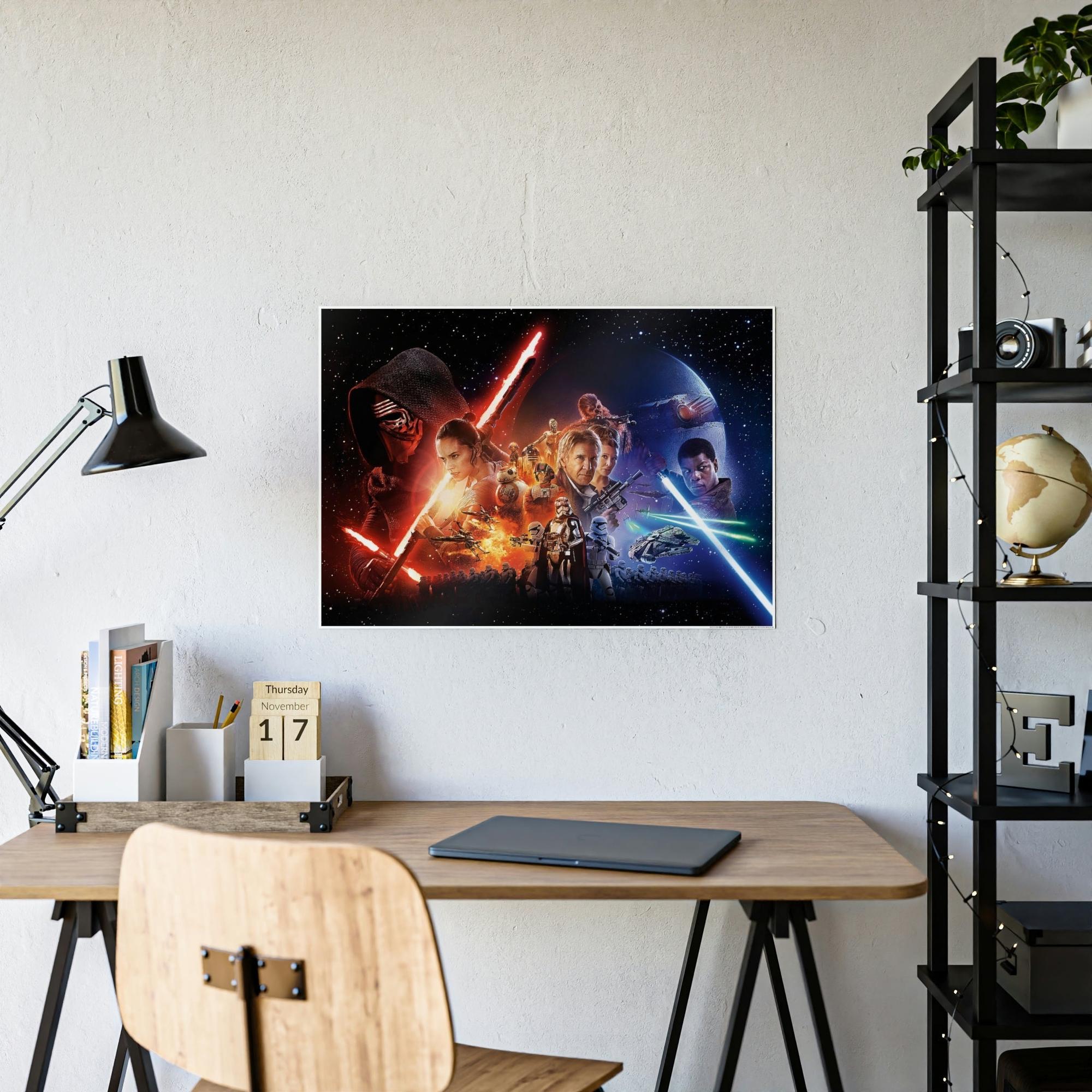 Star Wars Rebellion Rising: Framed Canvas & Poster Art with Iconic Star Wars Rebels