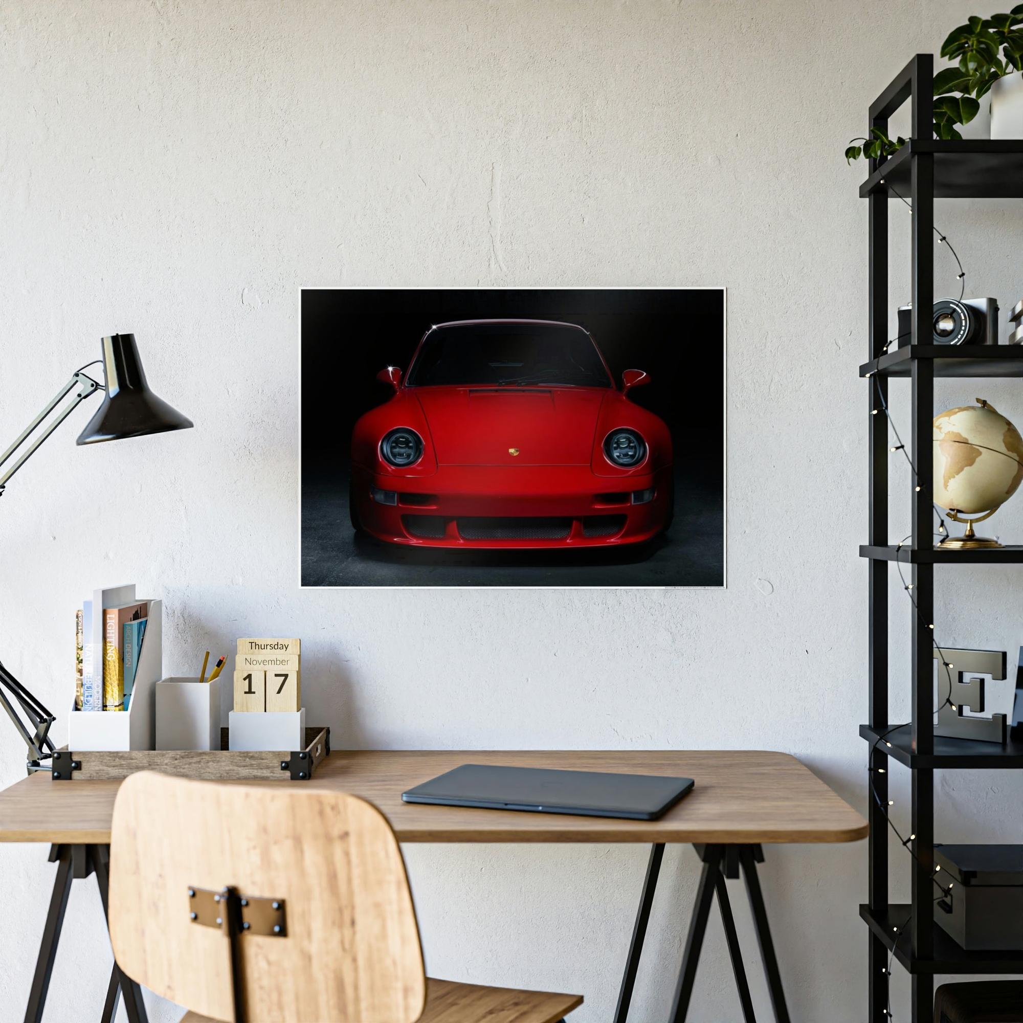 Porsche Porsche's Classic Elegance: Framed Posters and Print on Canvas