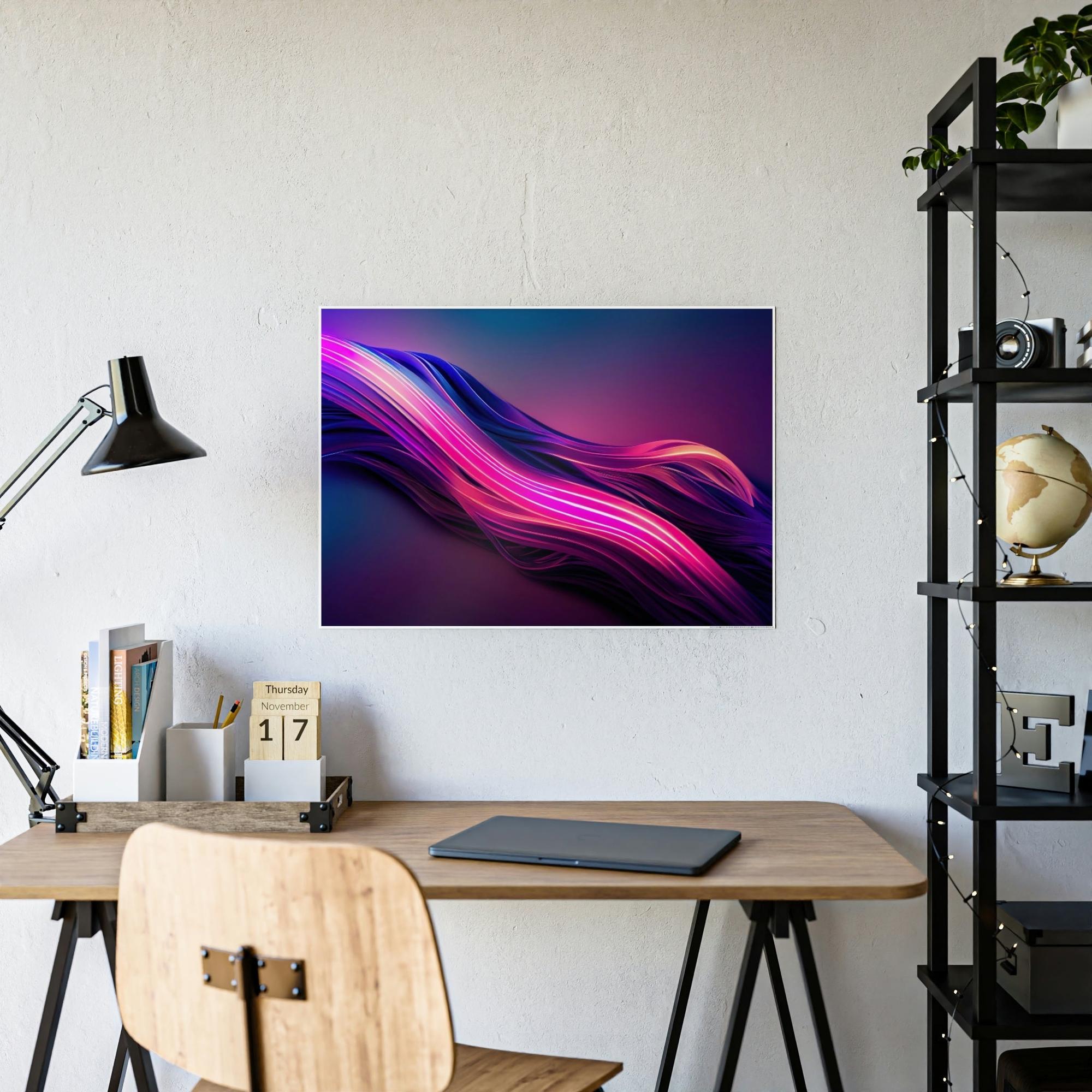 Neon Illuminated Imagination: Premium Canvas & Poster Prints for Exquisite Neon-themed Wall Decor