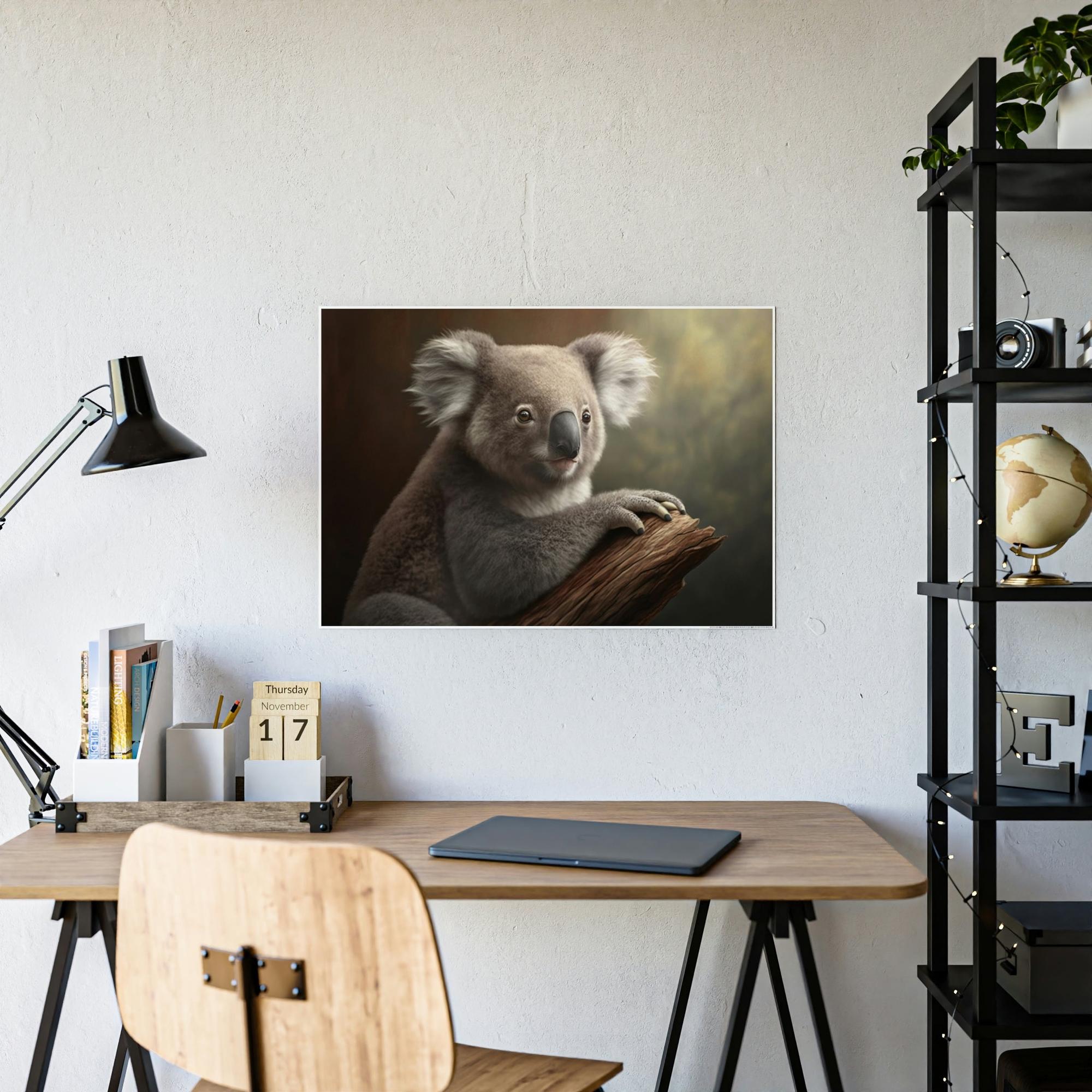 Koalas Koala Magic: An Enigmatic Painting on Canvas