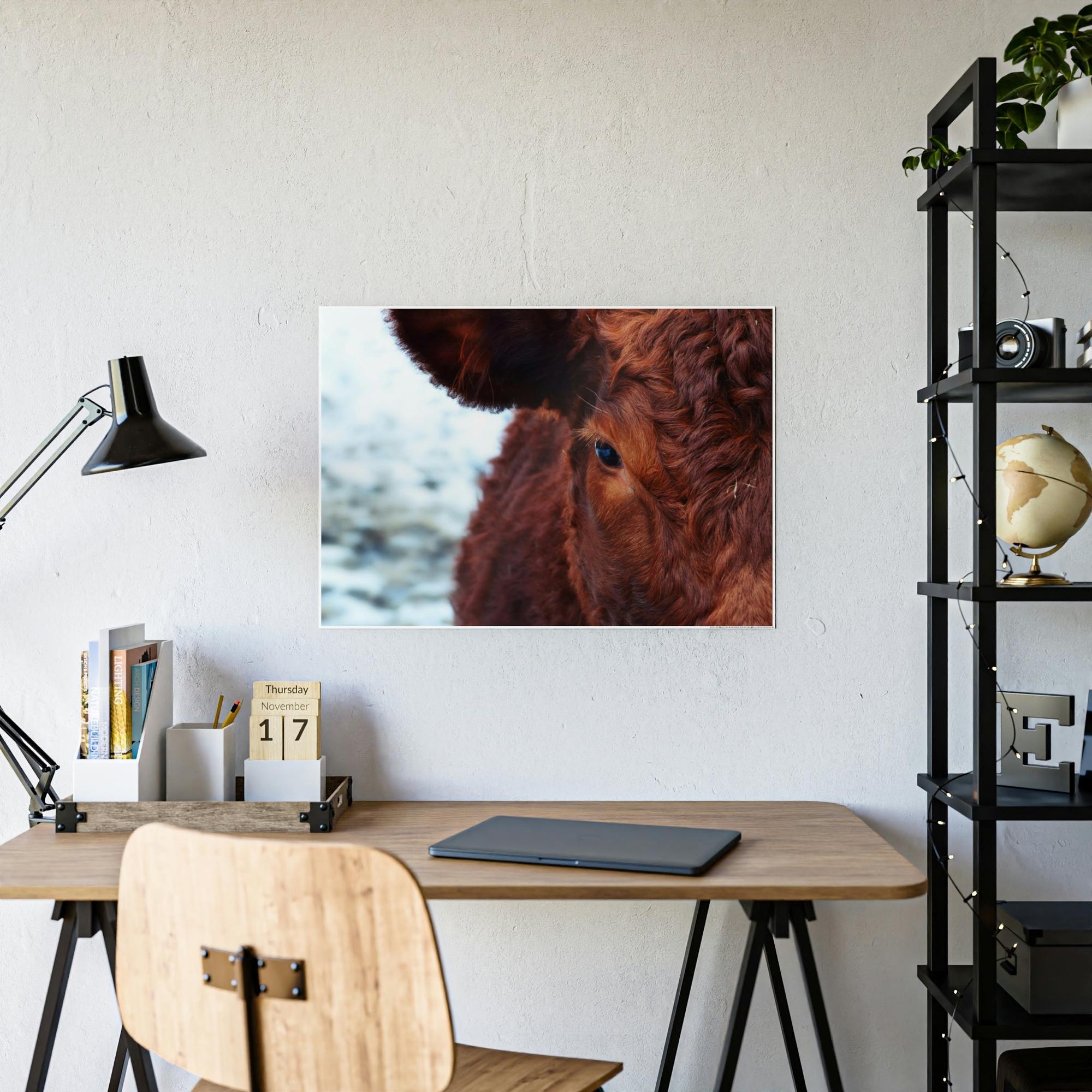 Highland Cow Nelore Cattle Brazil - Wall Art - Wall Art - Animal Canvas