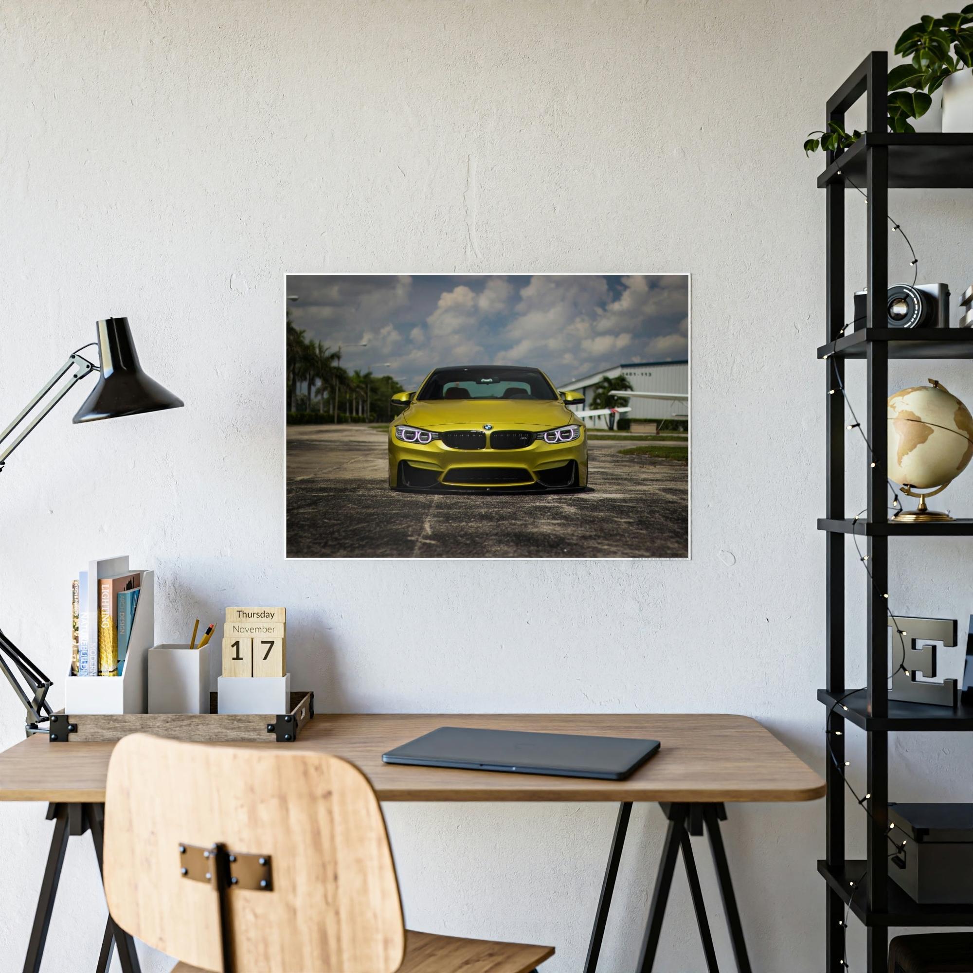 Bmw The Art of BMW: A Stunning Framed Canvas & Poster Print