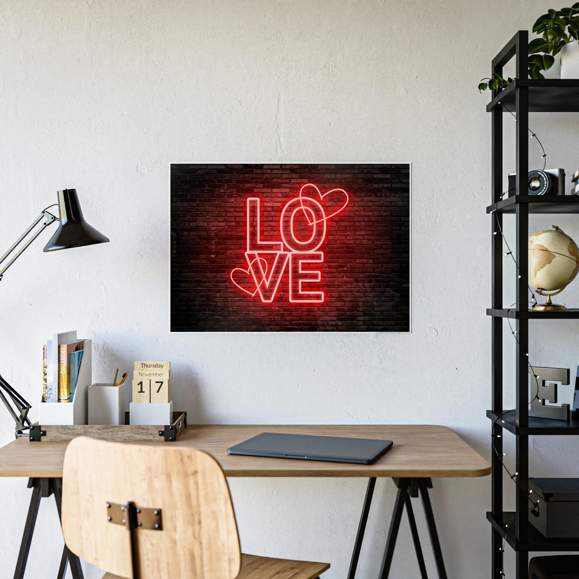 Neon Neon Odyssey: Vibrant Canvas Prints for Mesmerizing Wall Art Decor