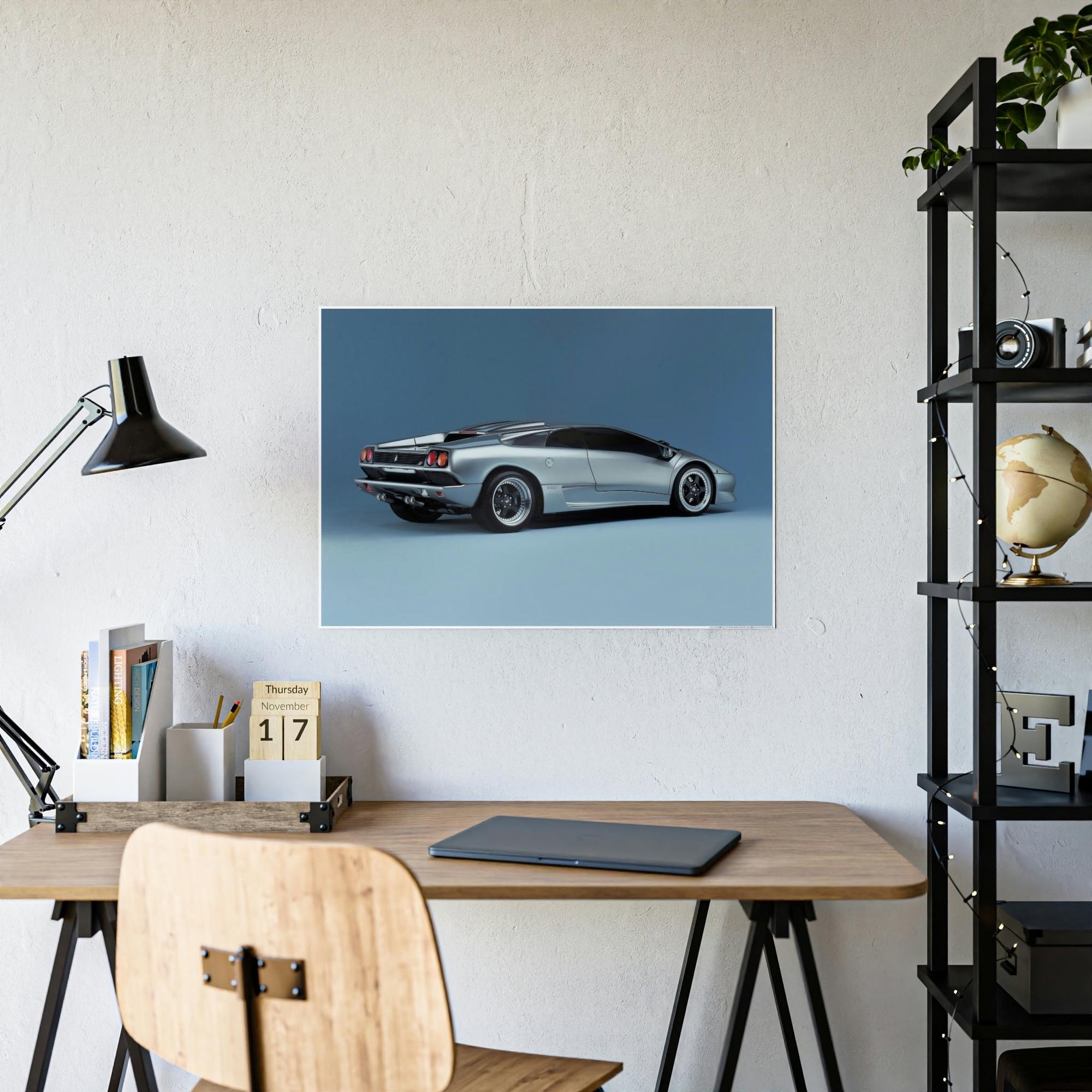 Lamborghini Dynamic Beauty: Lamborghini Print on Canvas & Poster and Wall Art