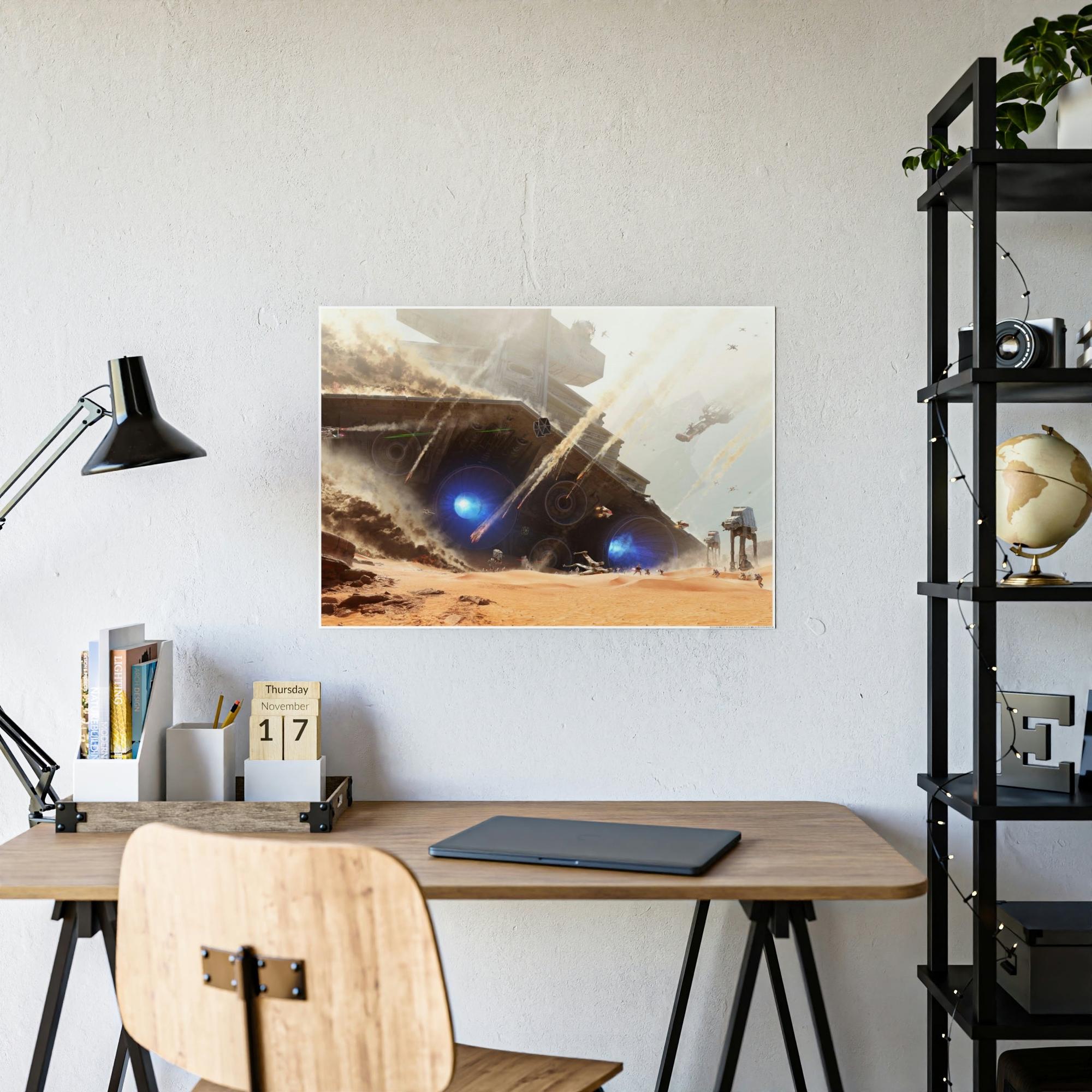 Star Wars Star Wars Wall Art: Canvas & Poster Print of Intergalactic Adventure