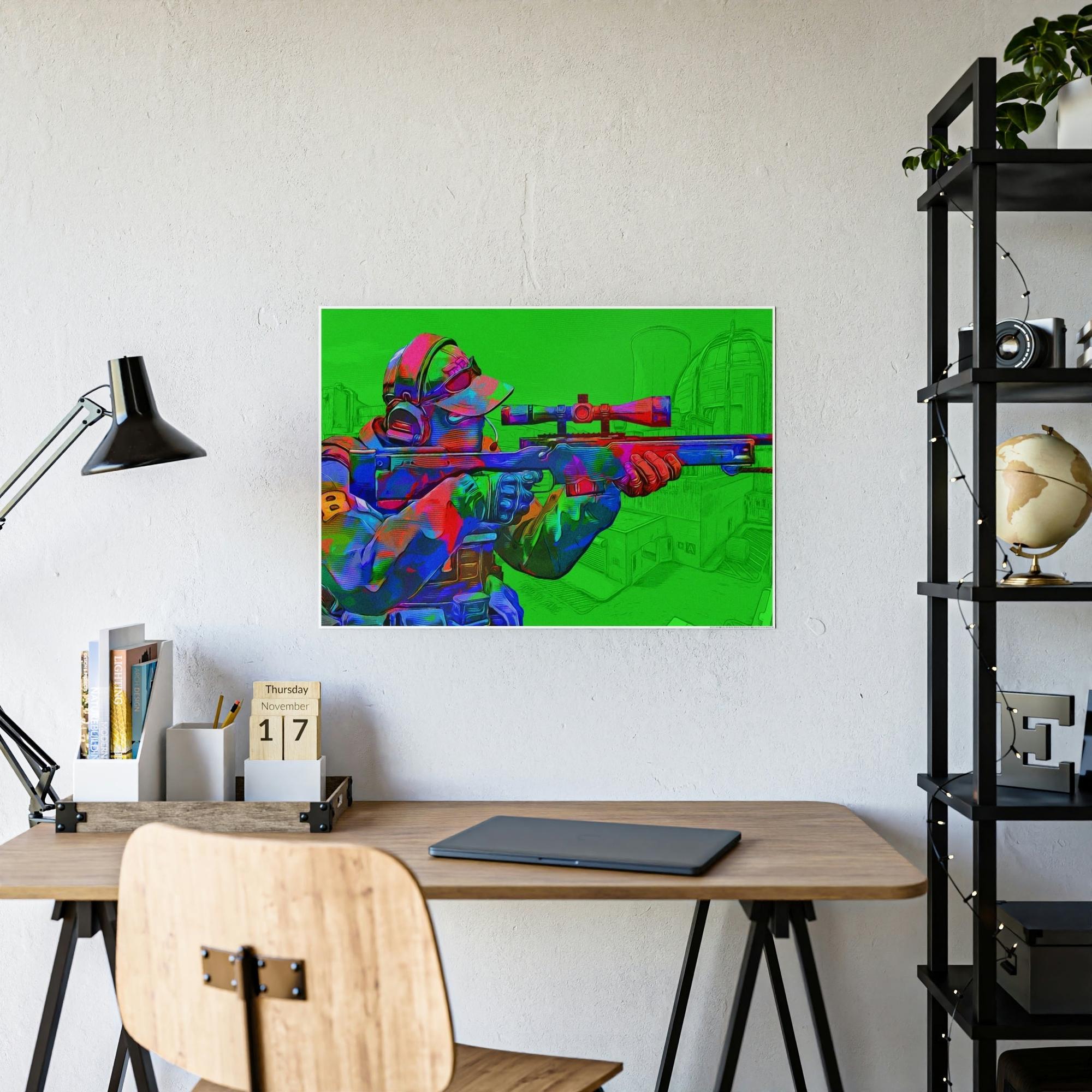 Counter Strike Counter Strike: Captivating Wall Art on Framed Poster & Canvas