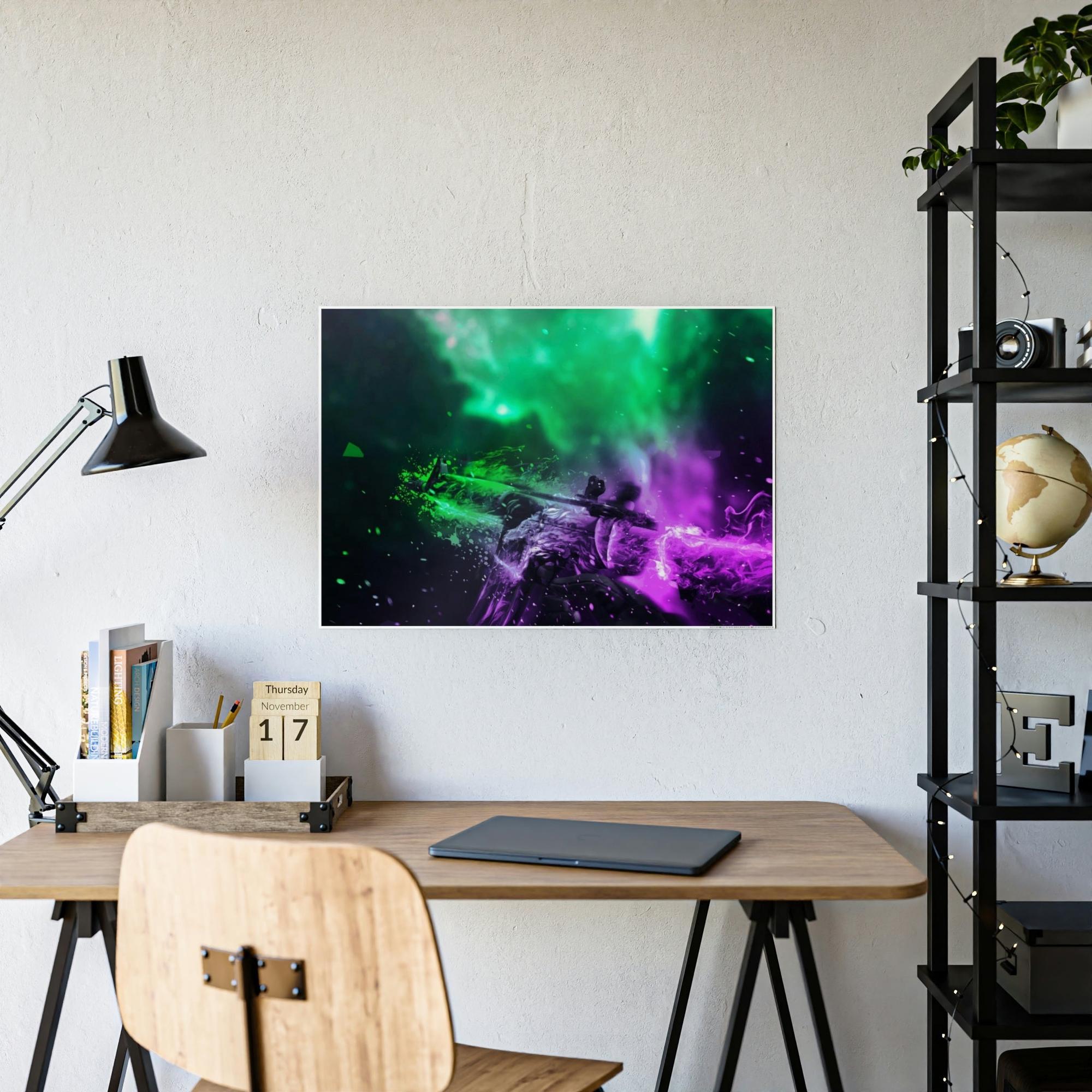 Counter Strike Counter Strike Chronicles: Immersive Gaming Art on Natural Canvas & Poster