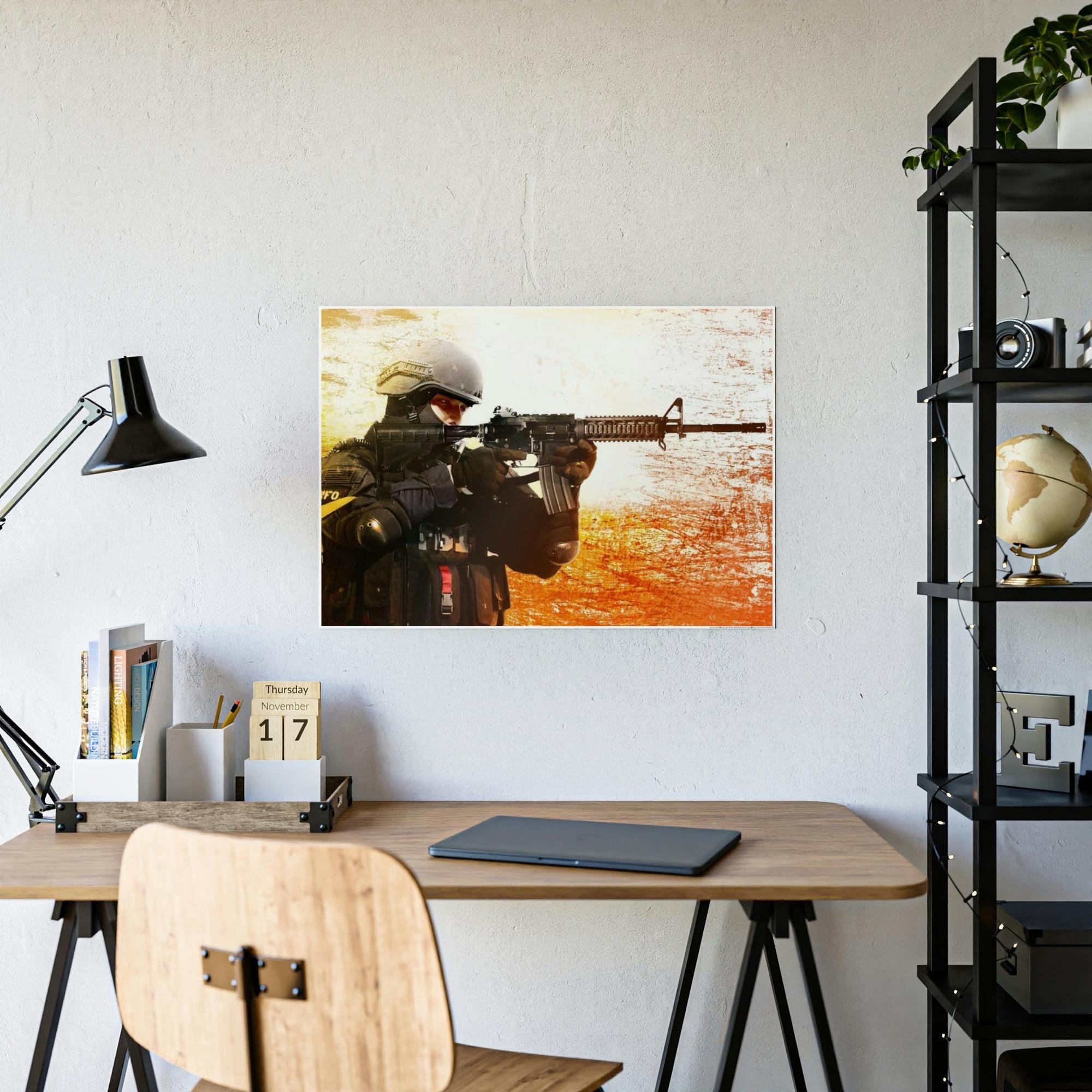Counter Strike Gaming Glory: Counter Strike Poster & Canvas Wall Art