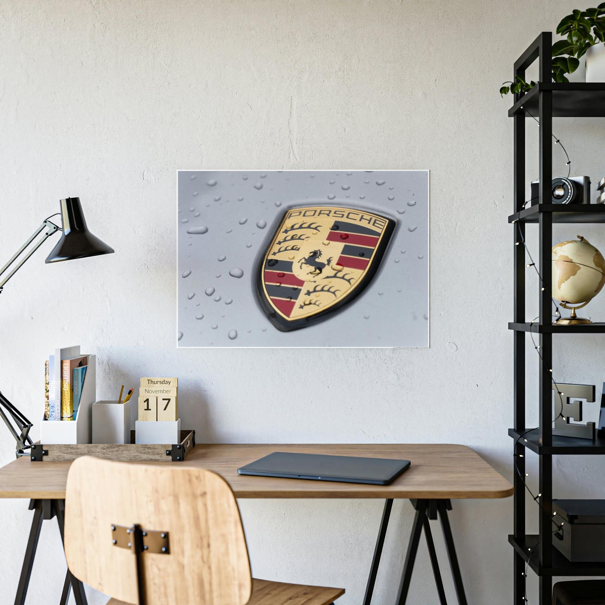 Porsche Speed Meets Style: Porsche Canvas and Poster Prints for Racing Fans