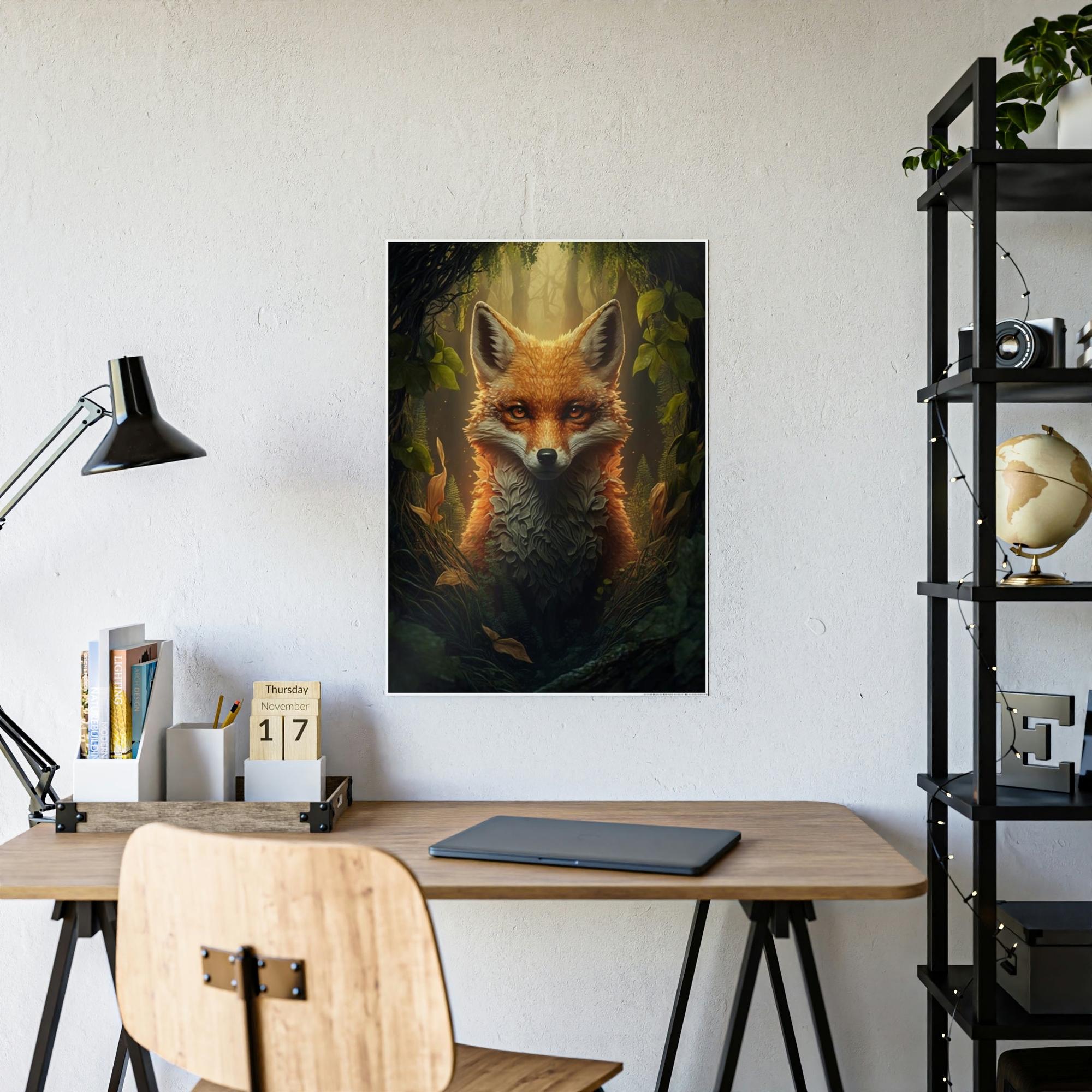 Fox The Majestic Fox: A Proud Guardian of the Forest Realm