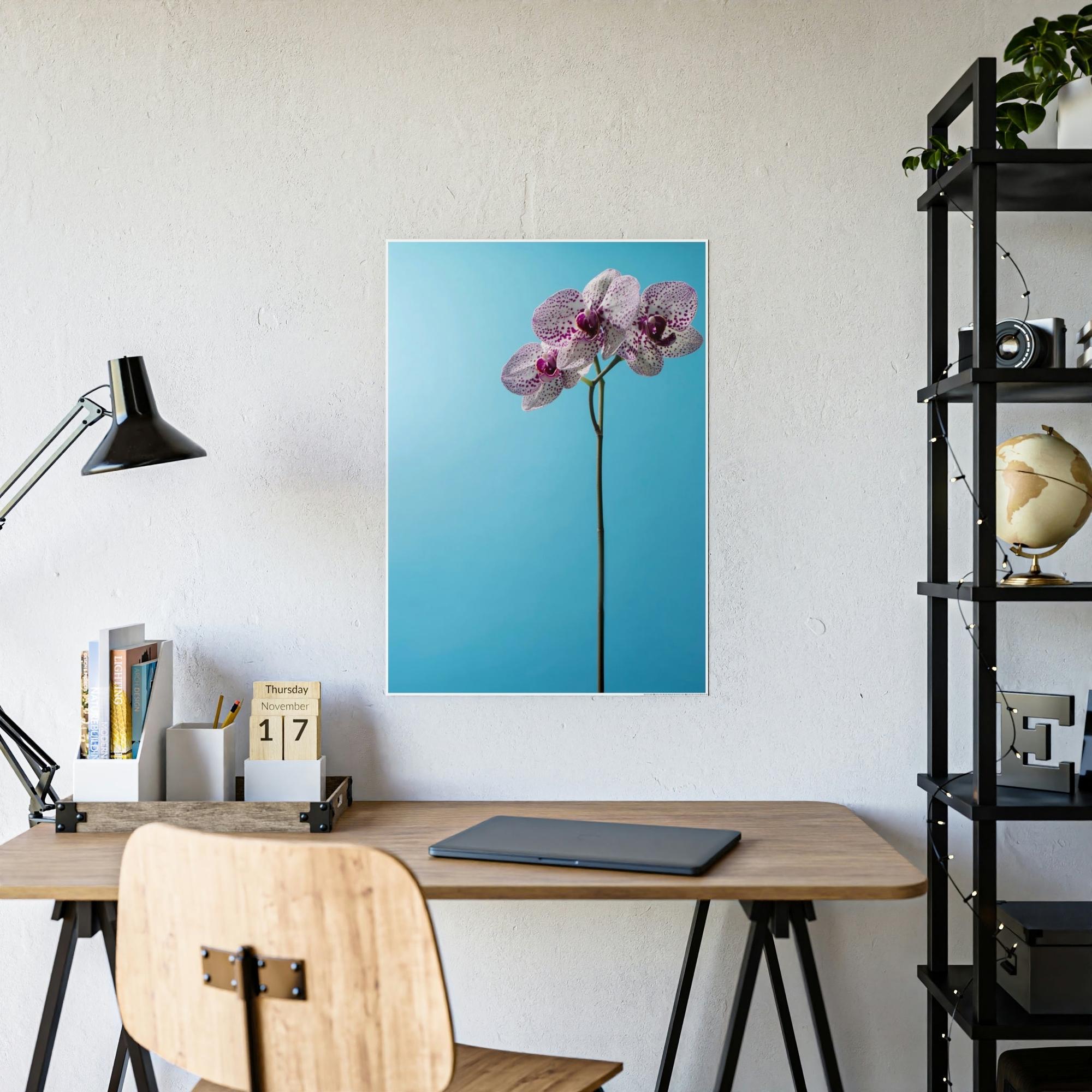 Orchids Orchid Elegance: Serenity on Canvas