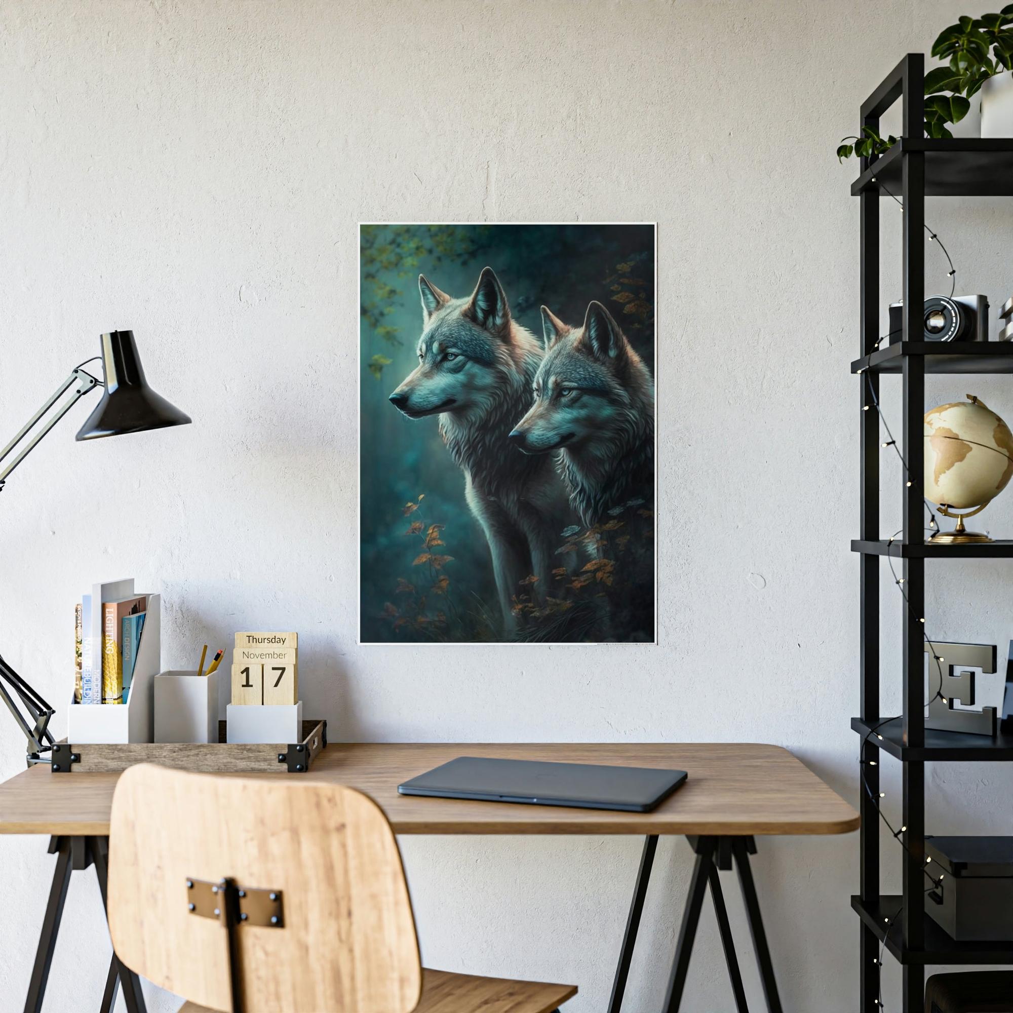 Wolfs Eyes of the Pack: Mystical Wolfs