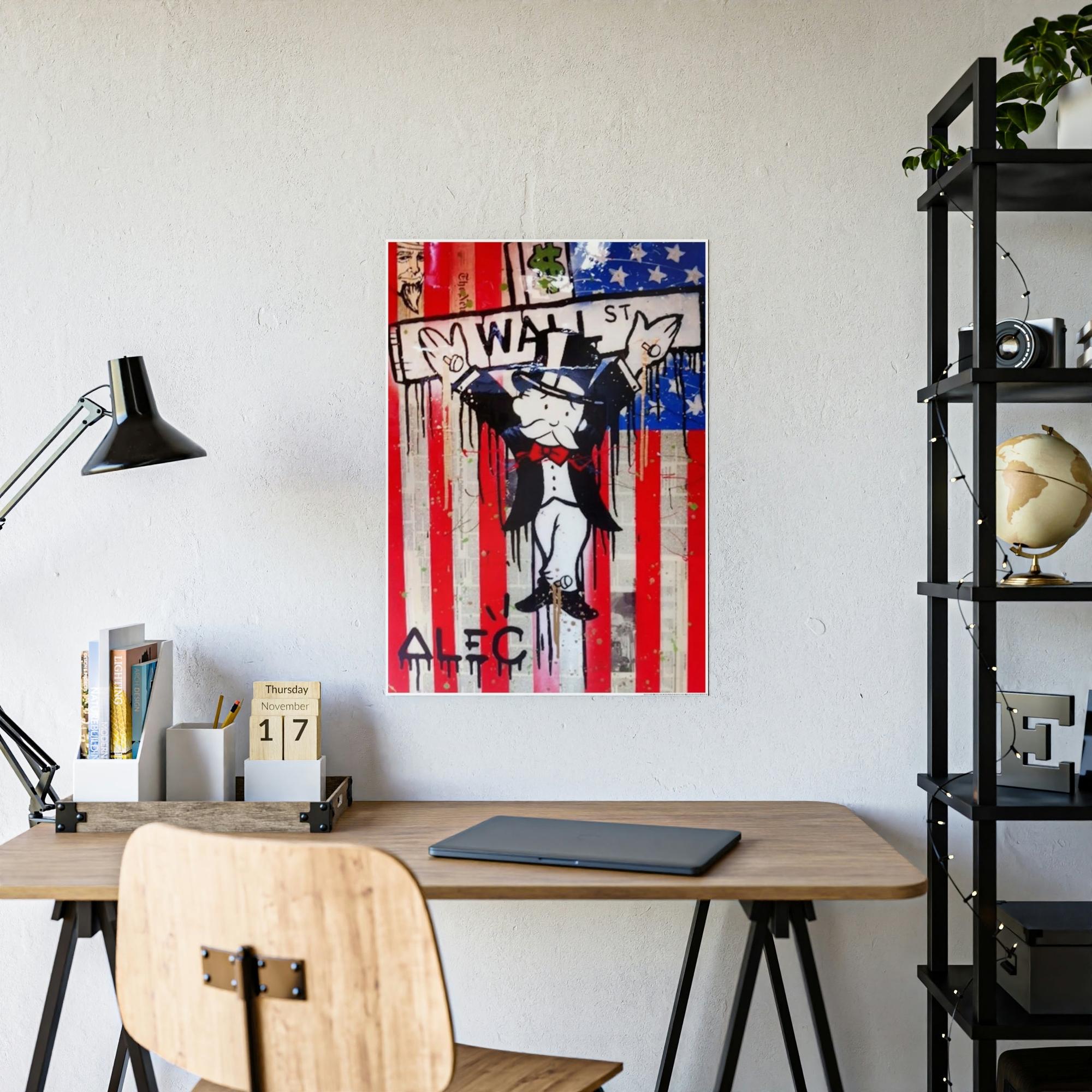 Monopoly & Motivation Bringing Life to Your Walls: Alec Monopoly's Natural Canvas Art Collection