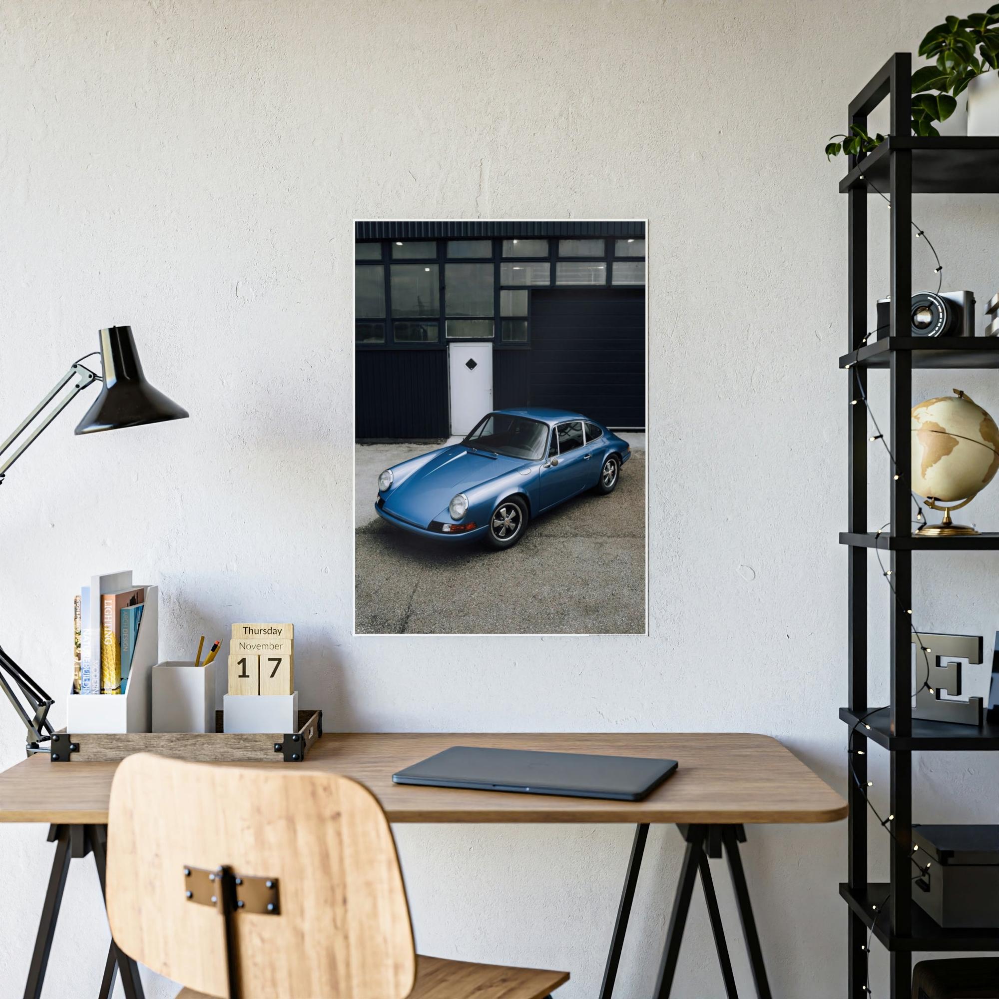 Porsche The Art of Porsche: Natural Canvas and Framed Prints of Automotive Beauty