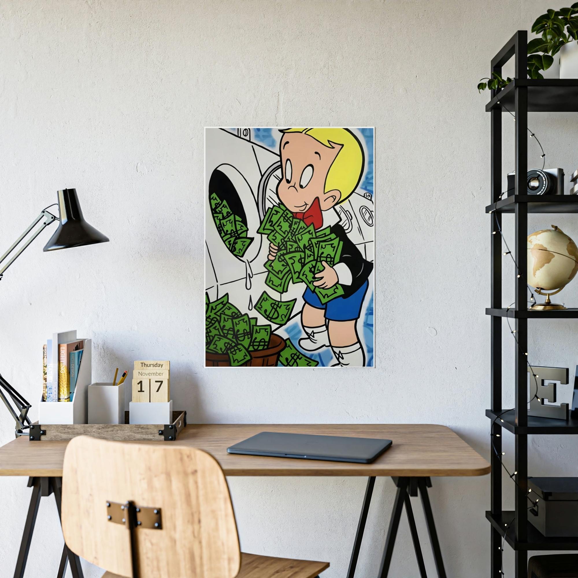 Monopoly & Motivation Alec Monopoly's World of Art: Iconic Canvas and Poster Prints Featuring Alec Monopoly's Signature Graffiti Style