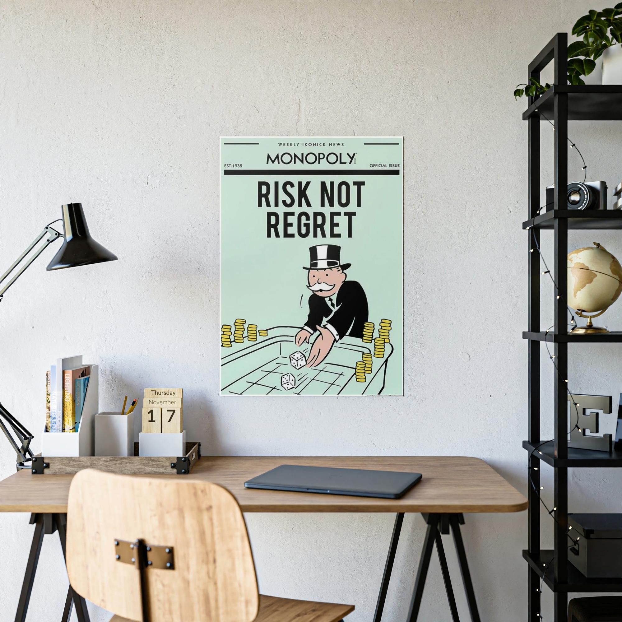 Monopoly & Motivation Bold Quotes for the Home: Alec Monopoly's Framed Poster and Canvas Art Collection