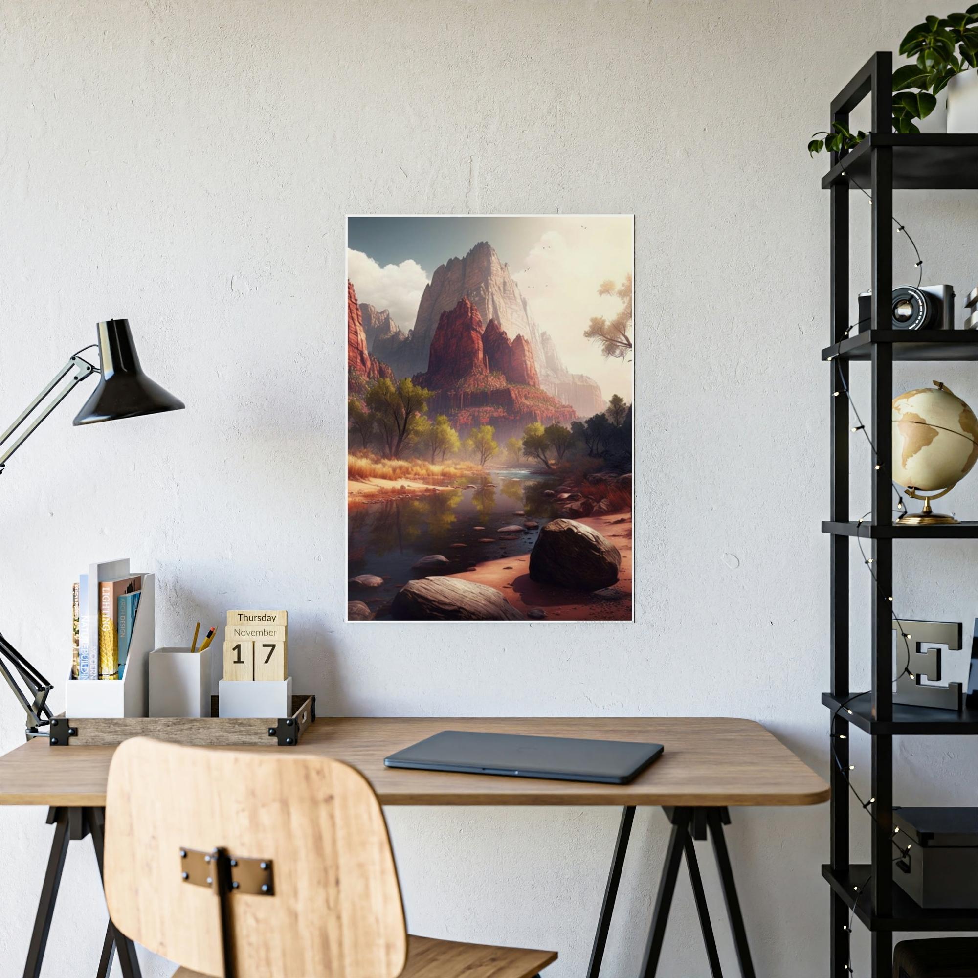 National Parks National Parks Adventure: Scenic Views on Canvas