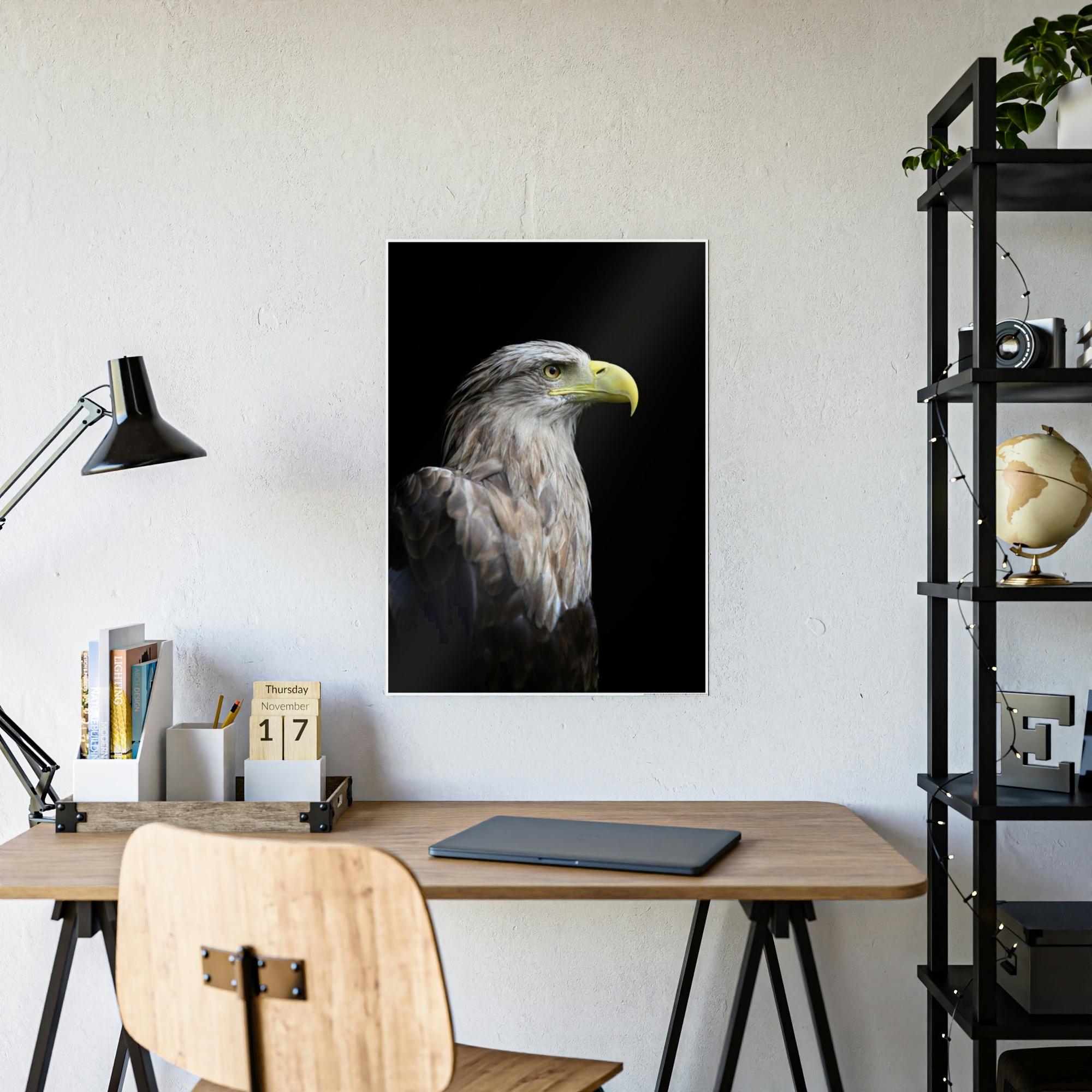 Eagles Eagle's Resilience: Inspiring Canvas Print, Showcasing their Indomitable Spirit