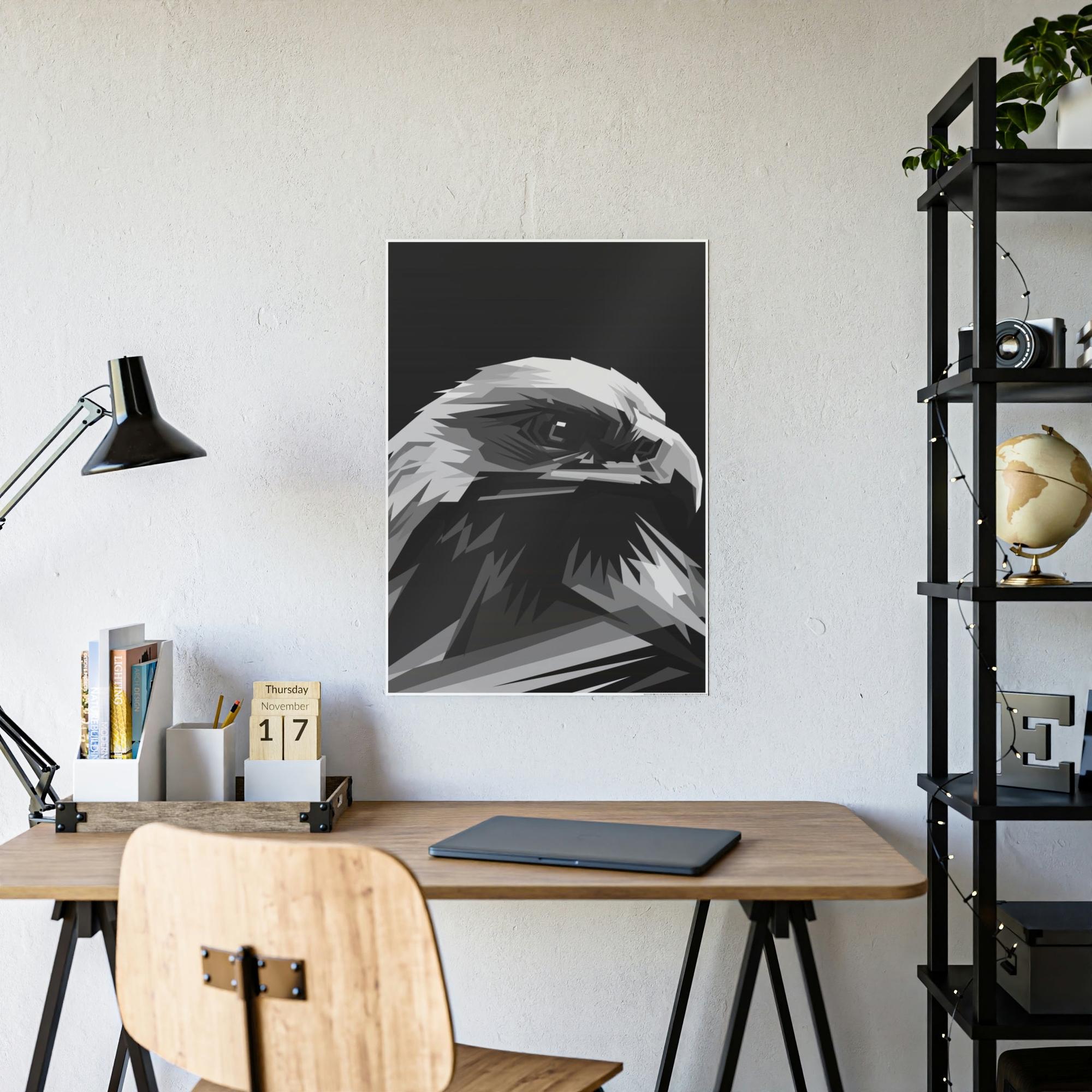 Eagles Mystical Guardians: Framed Poster Embodied with the Essence of Eagles