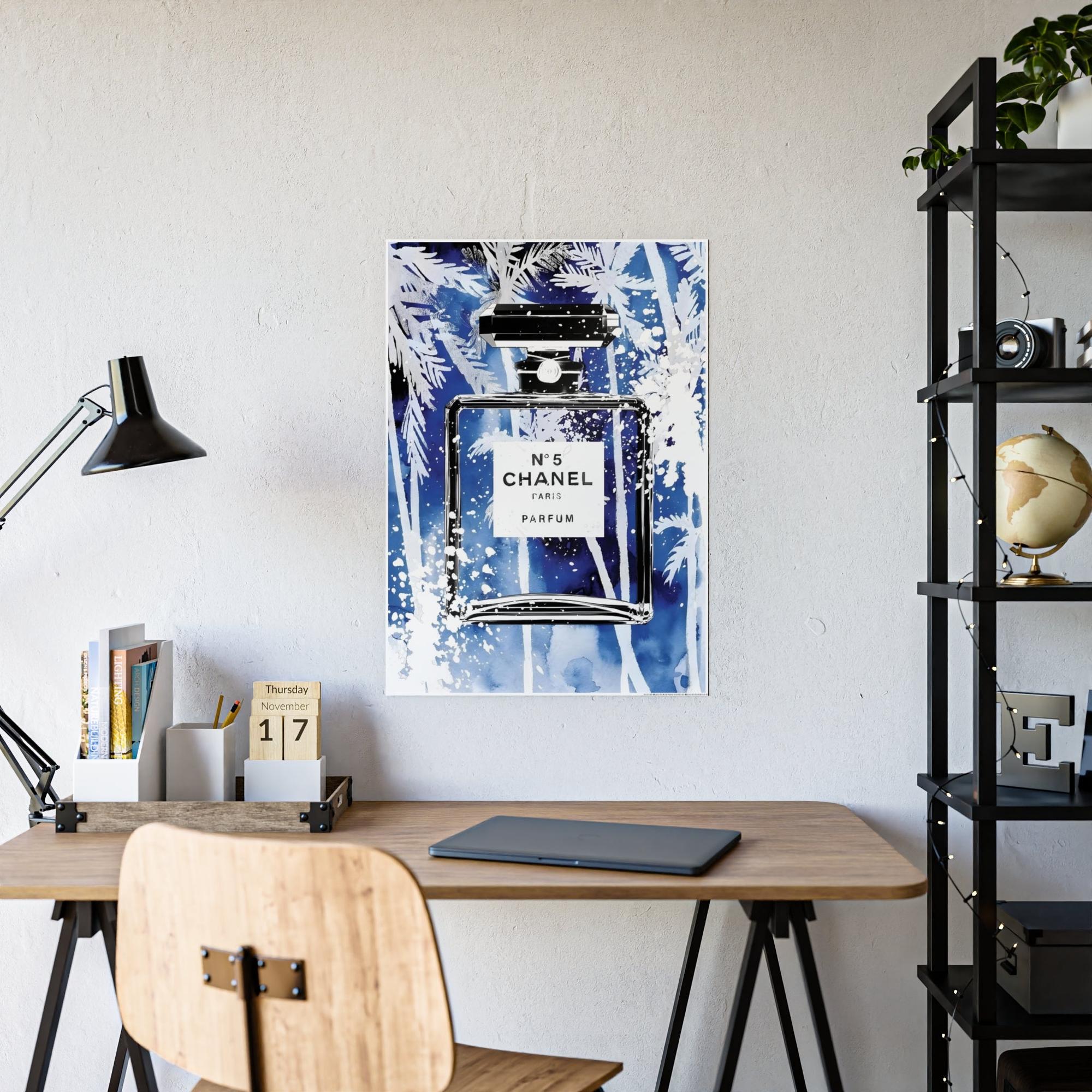 Chanel Effortless Elegance: Chanel-Inspired Wall Art on Natural Canvas & Poster