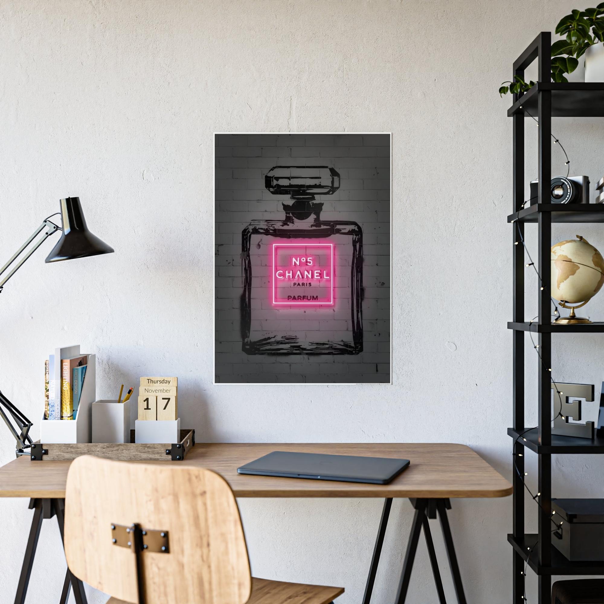 Chanel The Art of Chanel: Captivating Print on Framed Canvas & Poster
