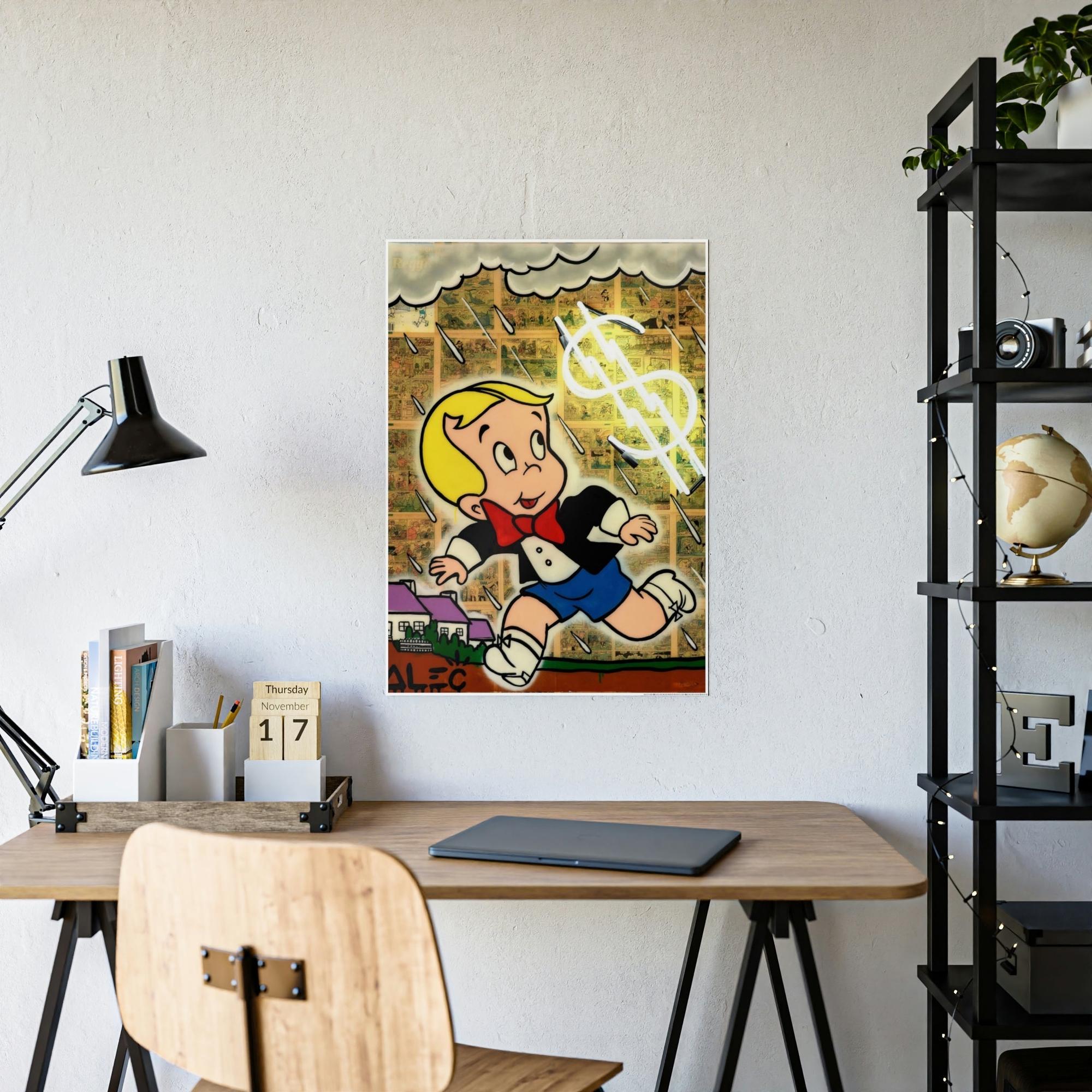 Monopoly & Motivation Alec Monopoly's Graffiti World: Bold Wall Art and Canvas Prints