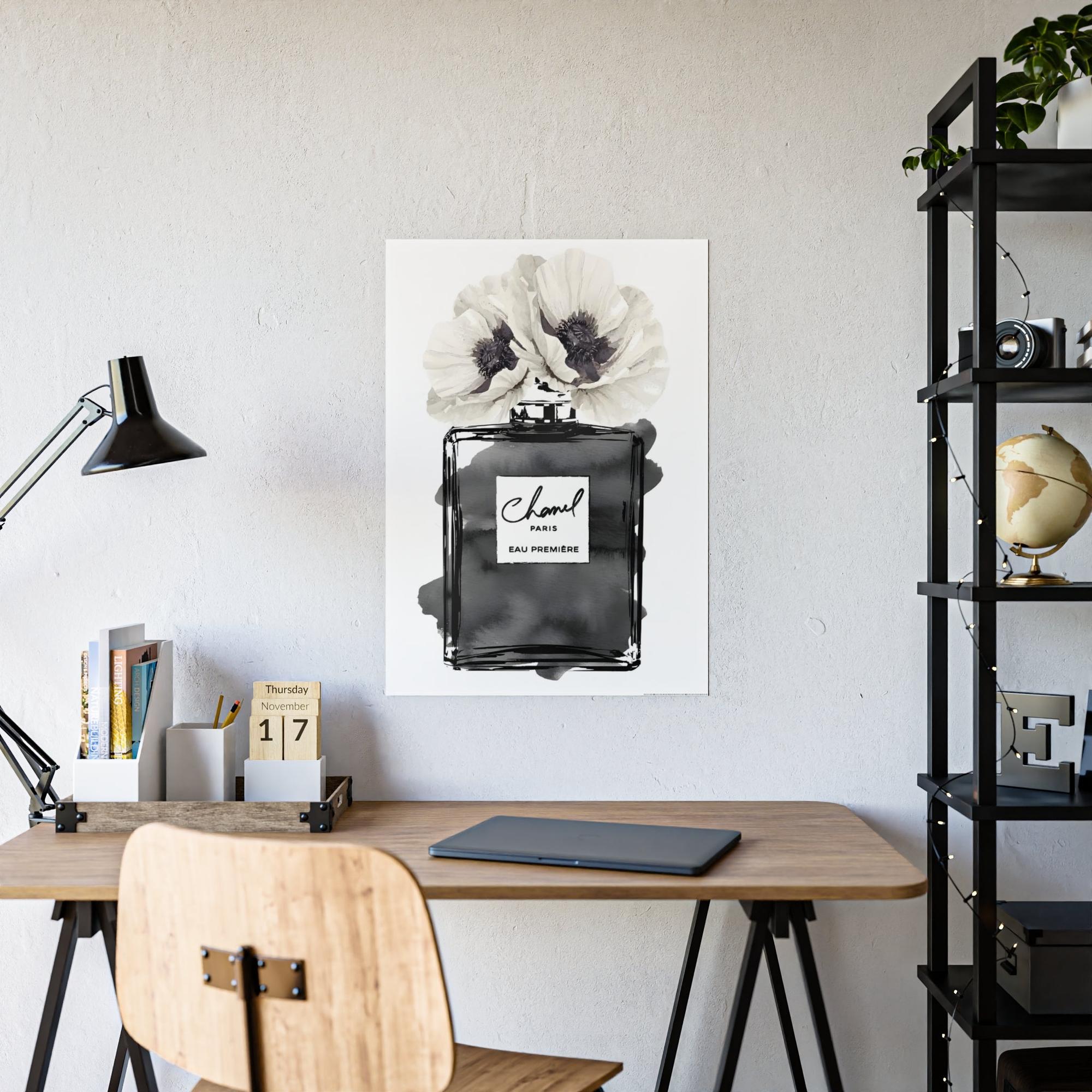 Chanel Chanel's Artistic Journey: Captivating Canvas Print and Poster