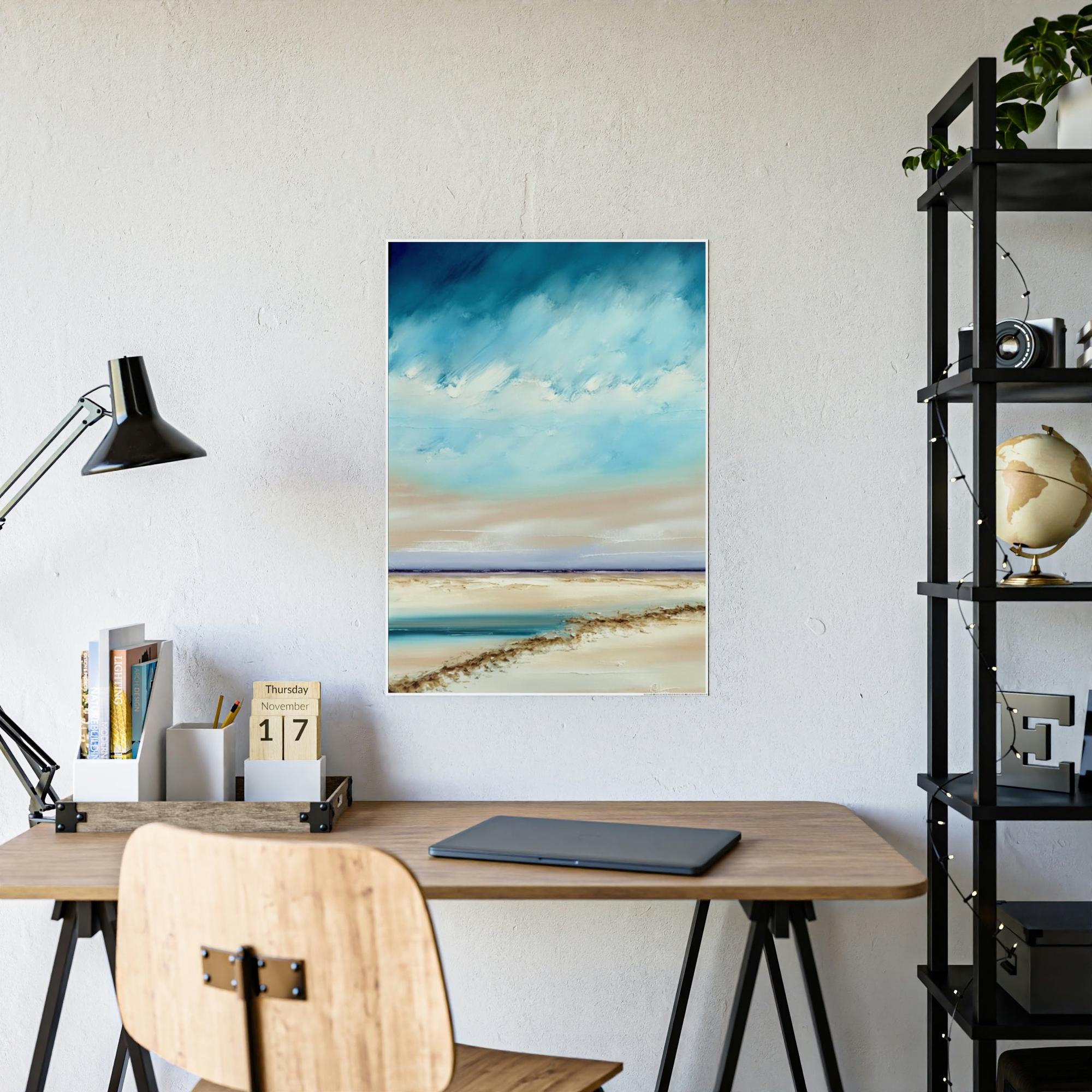 Abstract Coastal Natural Canvas Print & Poster of Abstract Seascapes: Coastal Wall Art