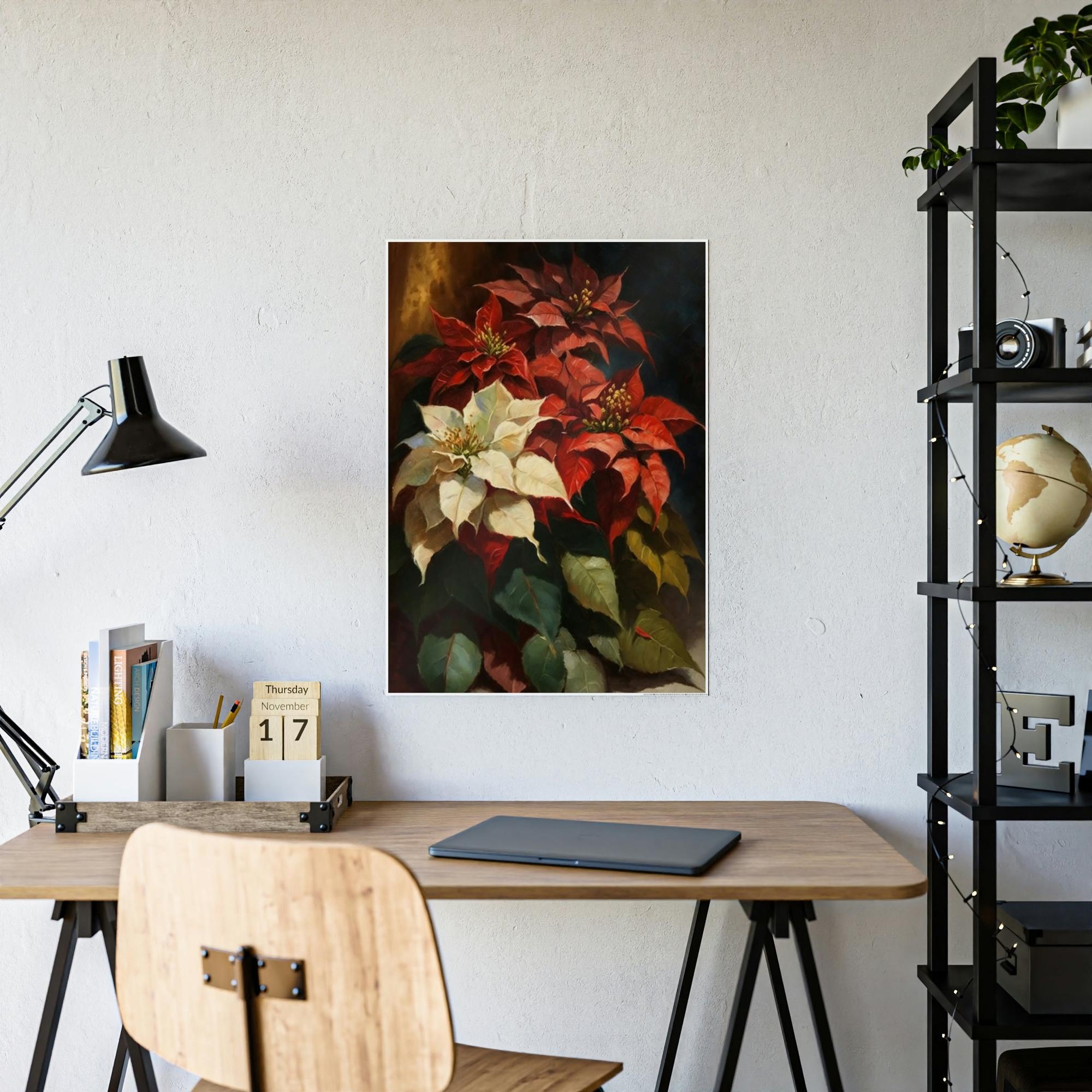 Poinsenttias The Radiant Charm of Poinsenttias: A Bold and Beautiful Statement Piece