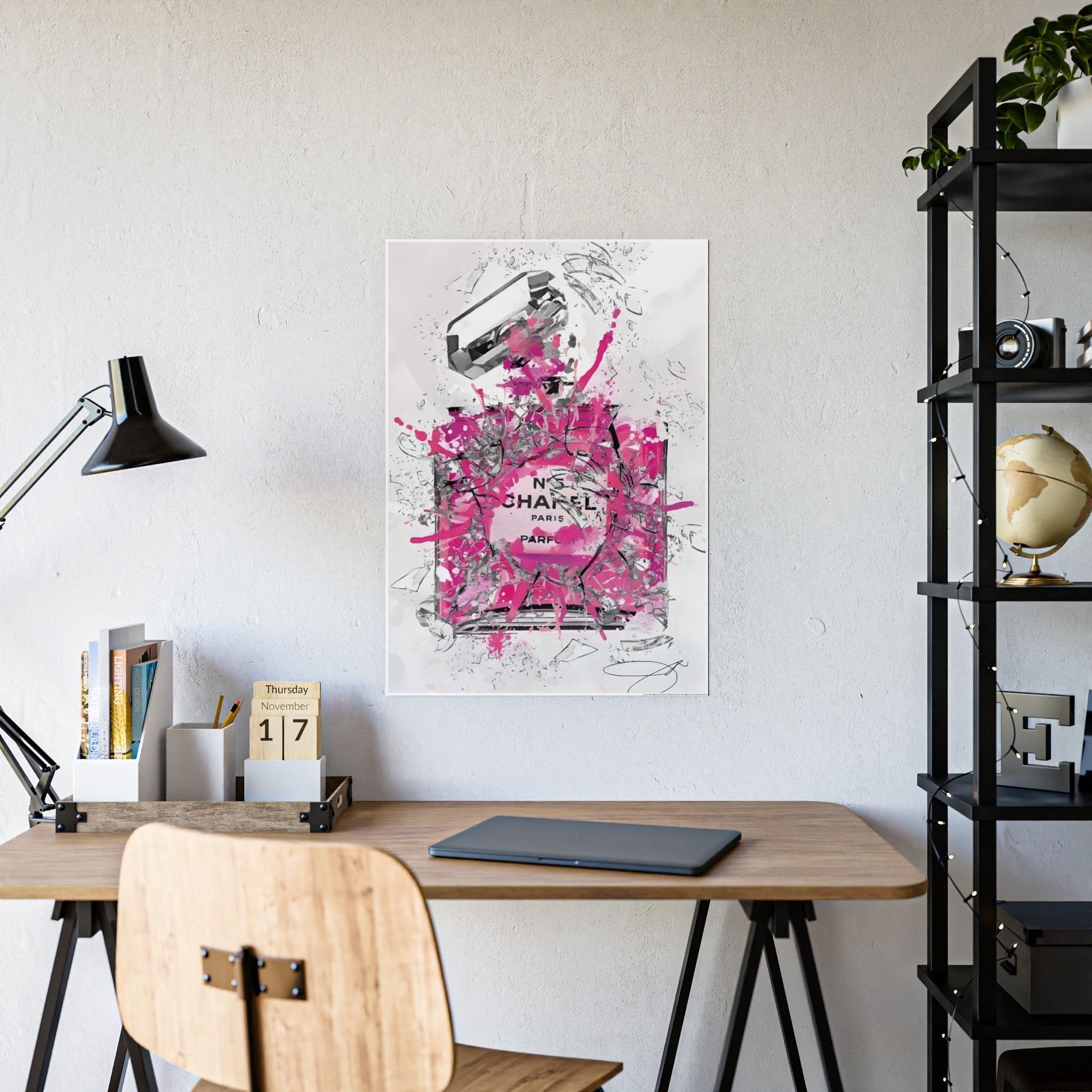 Chanel Chanel's Timeless Sophistication: Luxurious Wall Art on Canvas & Poster