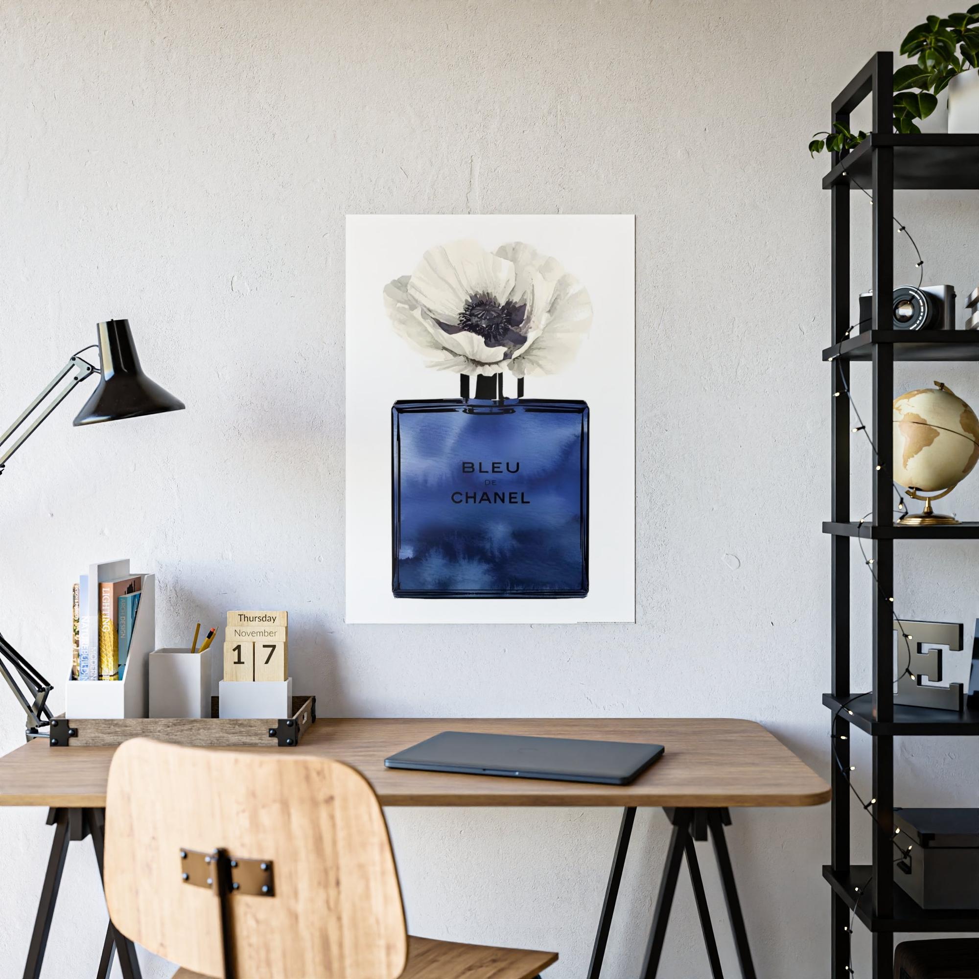 Chanel Chanel's Timeless Beauty: Luxurious Print on Framed Canvas