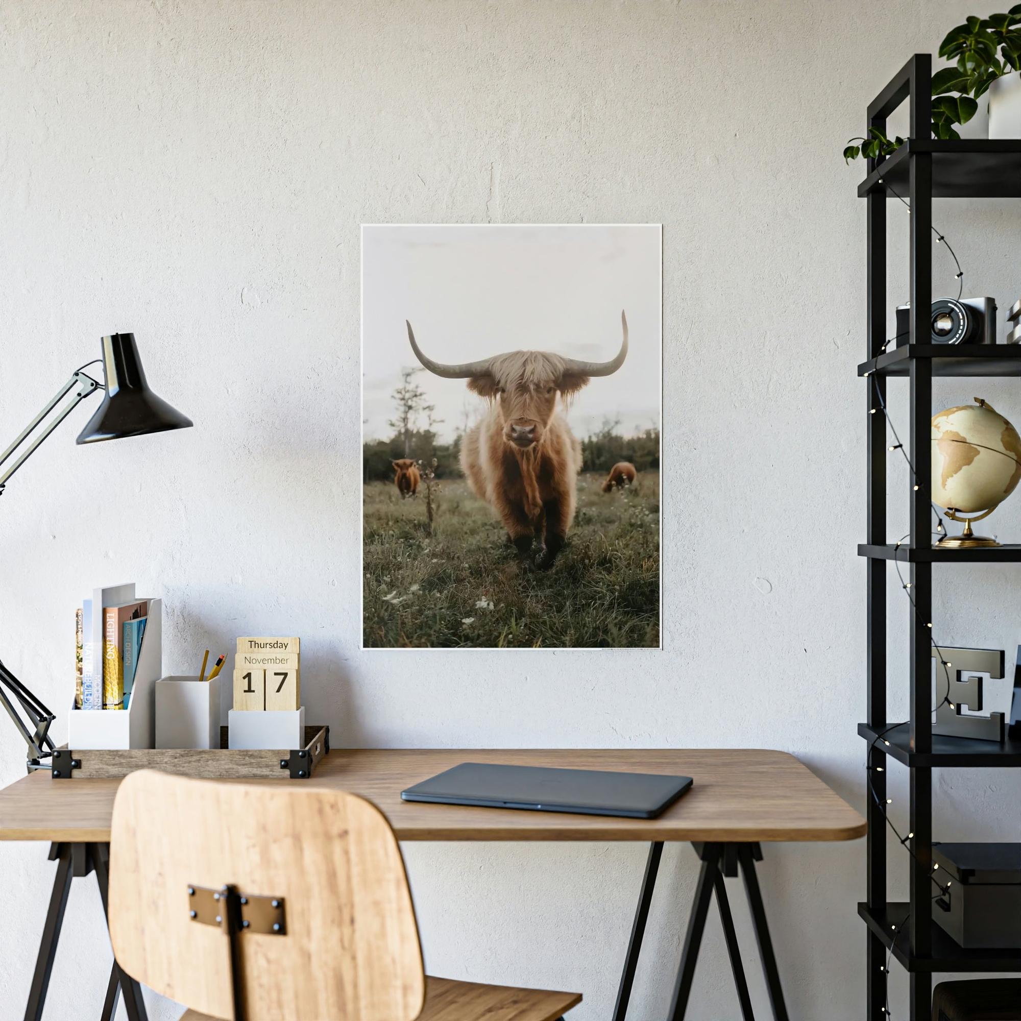 Highland Cow Highland Cow | Grazing Animals | Cows art — Pixoram