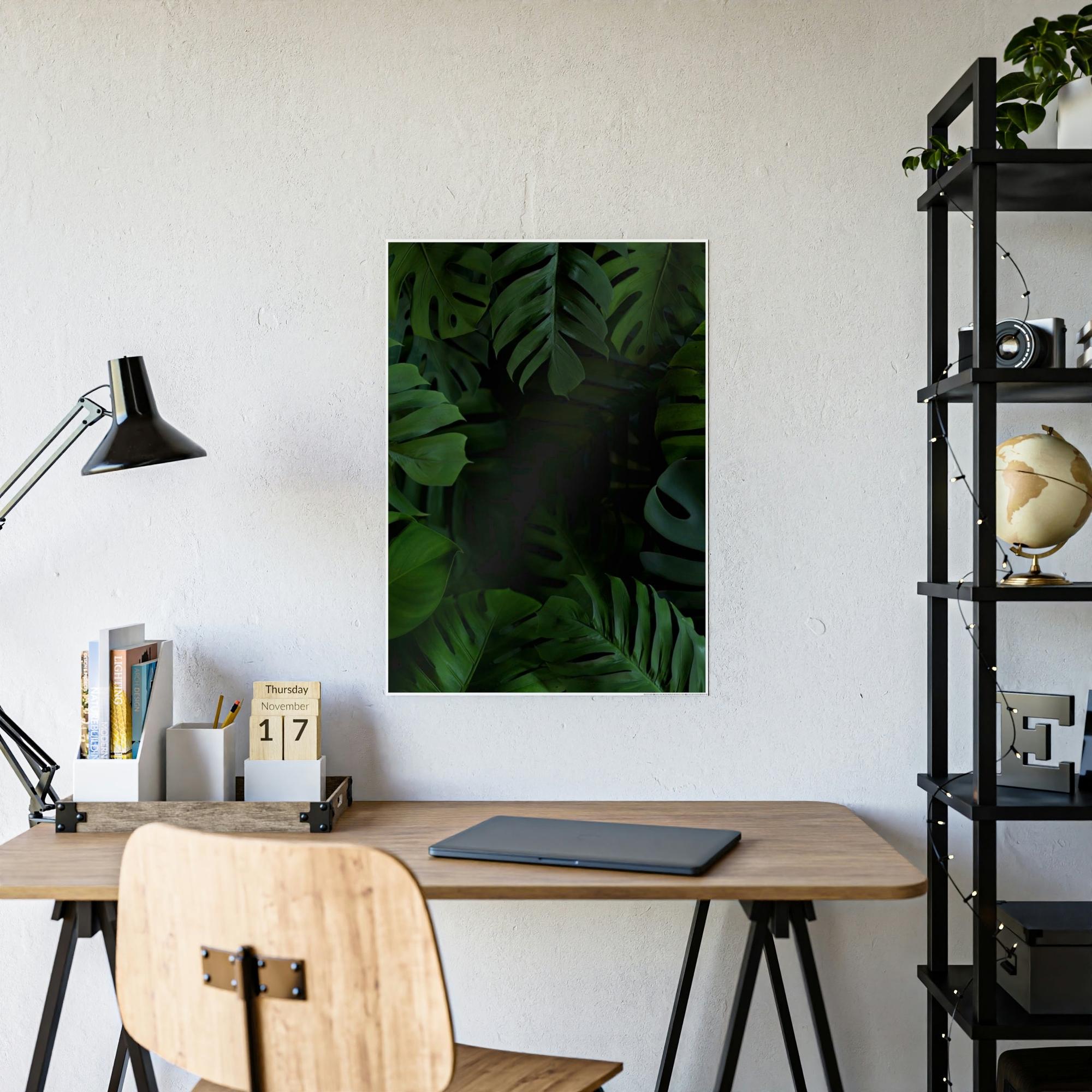 Tropical Tropical Paradise: A Vibrant Oasis on Canvas
