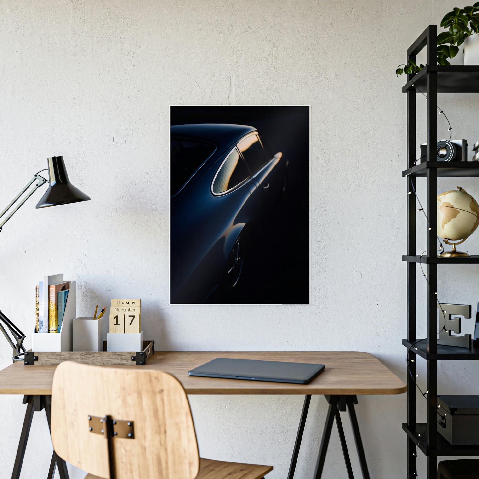 Porsche Porsche Precision: A High-Quality Print on Canvas & Poster