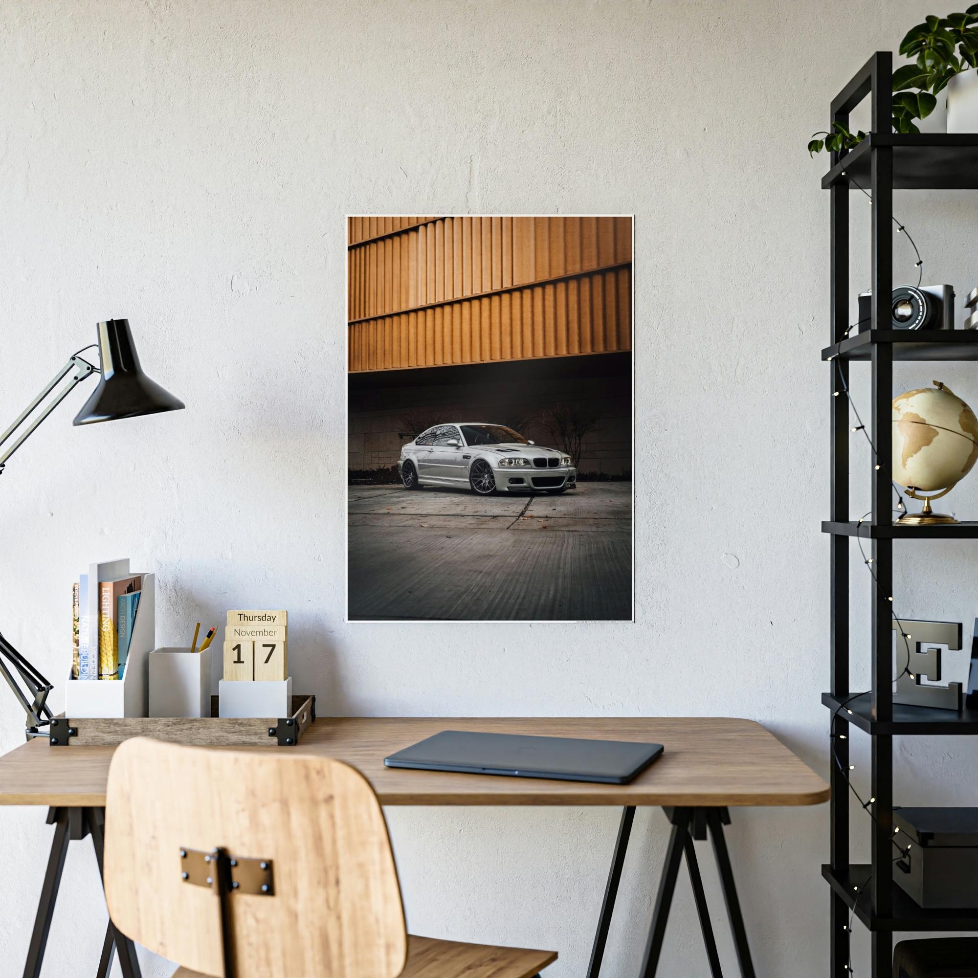 Bmw The Beauty and Power of BMW: Striking Wall Art on Framed Poster & Canvas