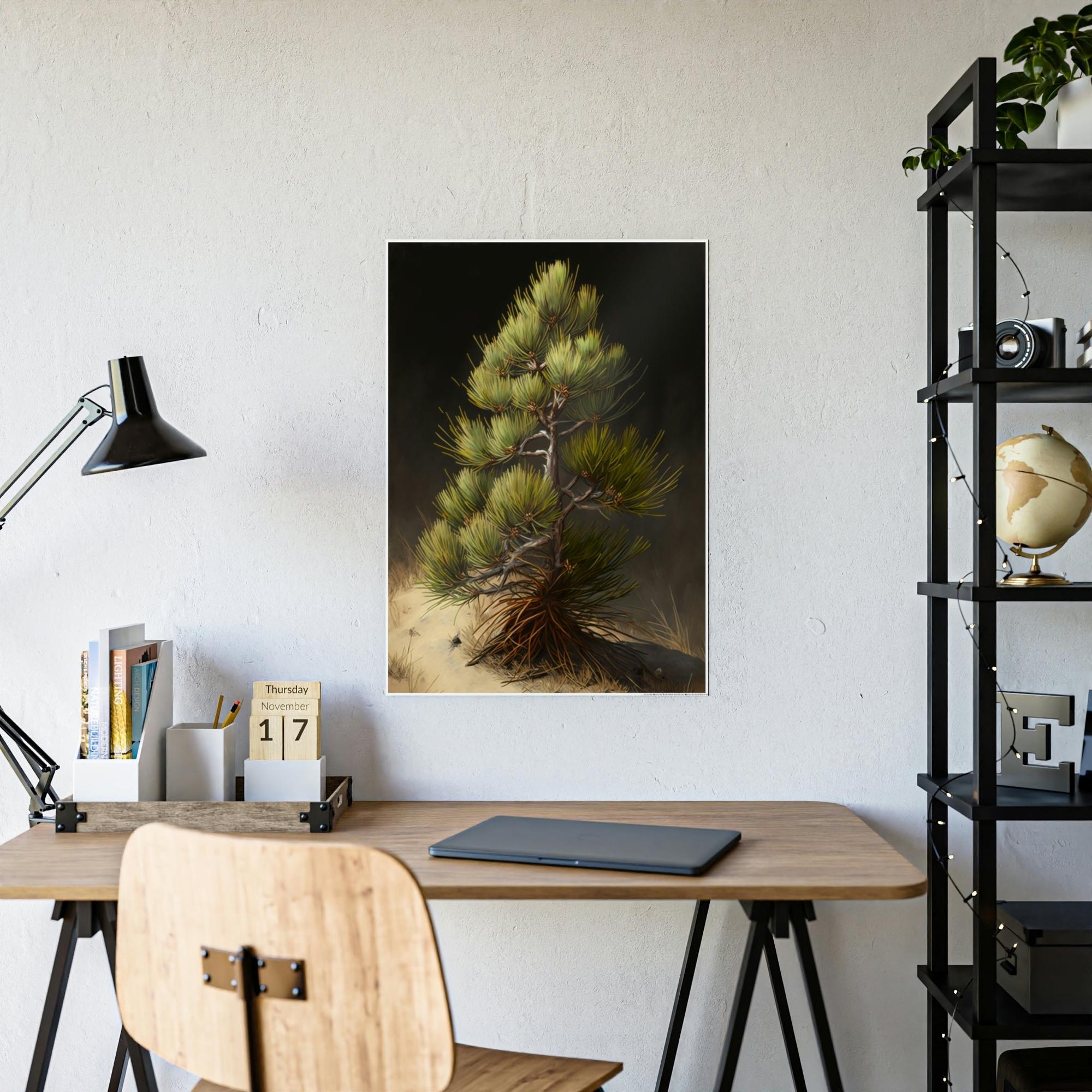 Pine Trees Pine Tree Utopia: A Canvas of Fantasy Worlds and Imagination Unleashed