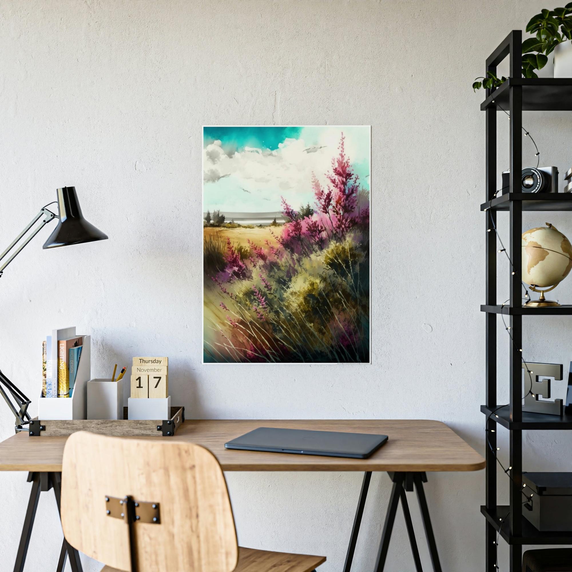 Autumn Rustic Charm: A Beautiful Print on Canvas and Framed Canvas to Add a Touch of Autumn to Your Home