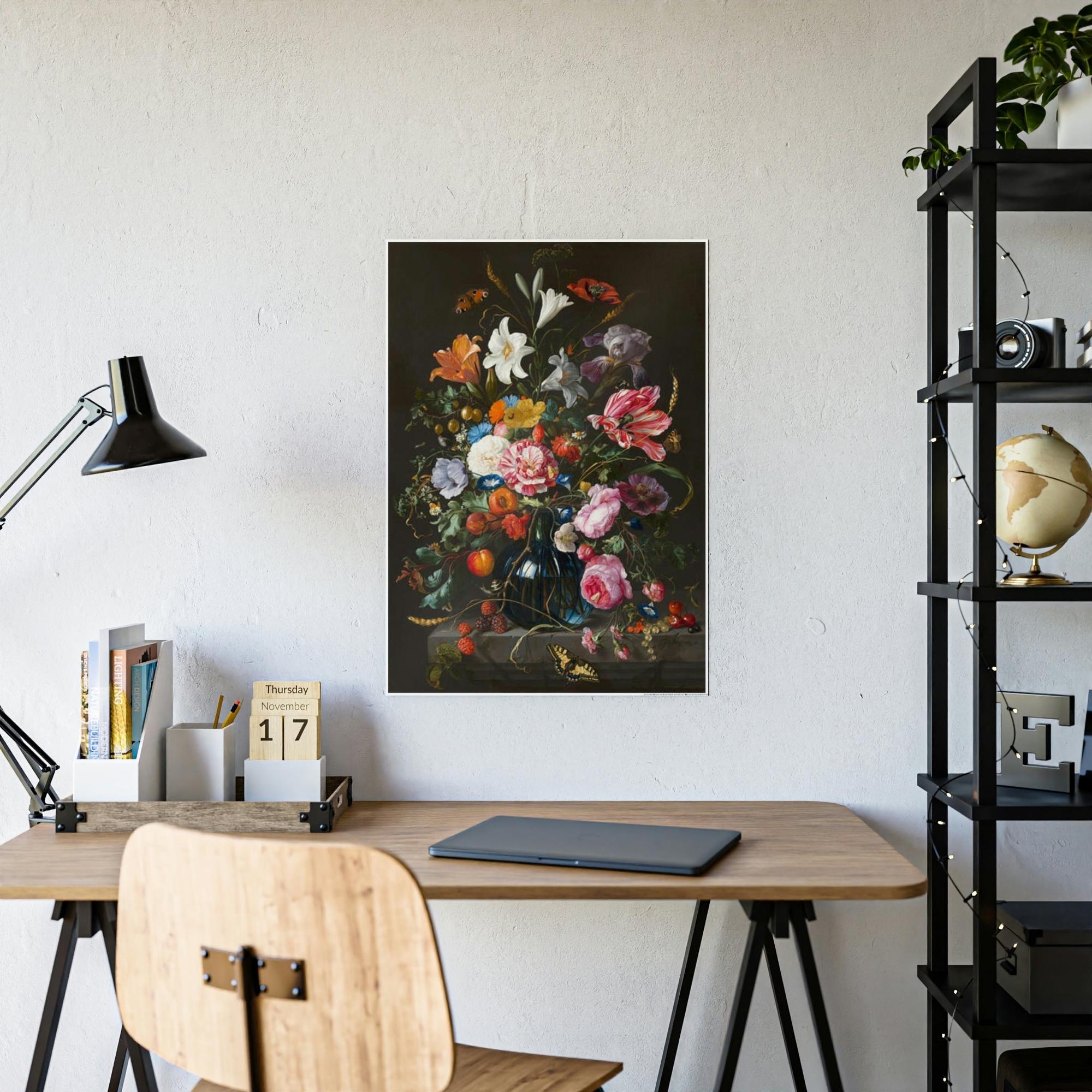 Flowers Vibrant Blooms in Print: Canvas and Wall Art of Colorful Flowers