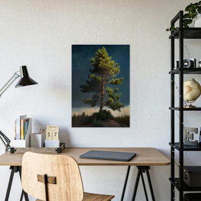 Pine Trees Pine Tree Sanctuary: A Canvas of Peace and Solitude
