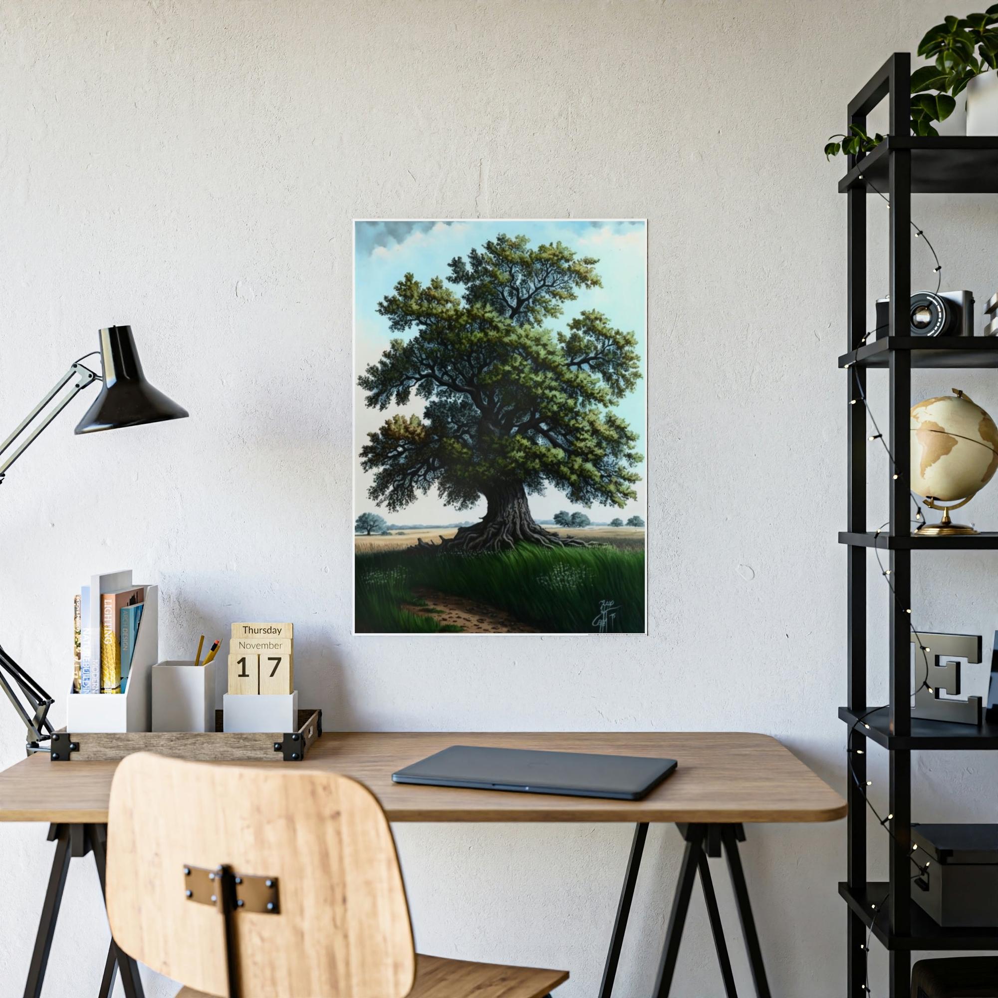 Oak Trees The Mighty Oak Tree: A Towering Presence of Strength and Stability