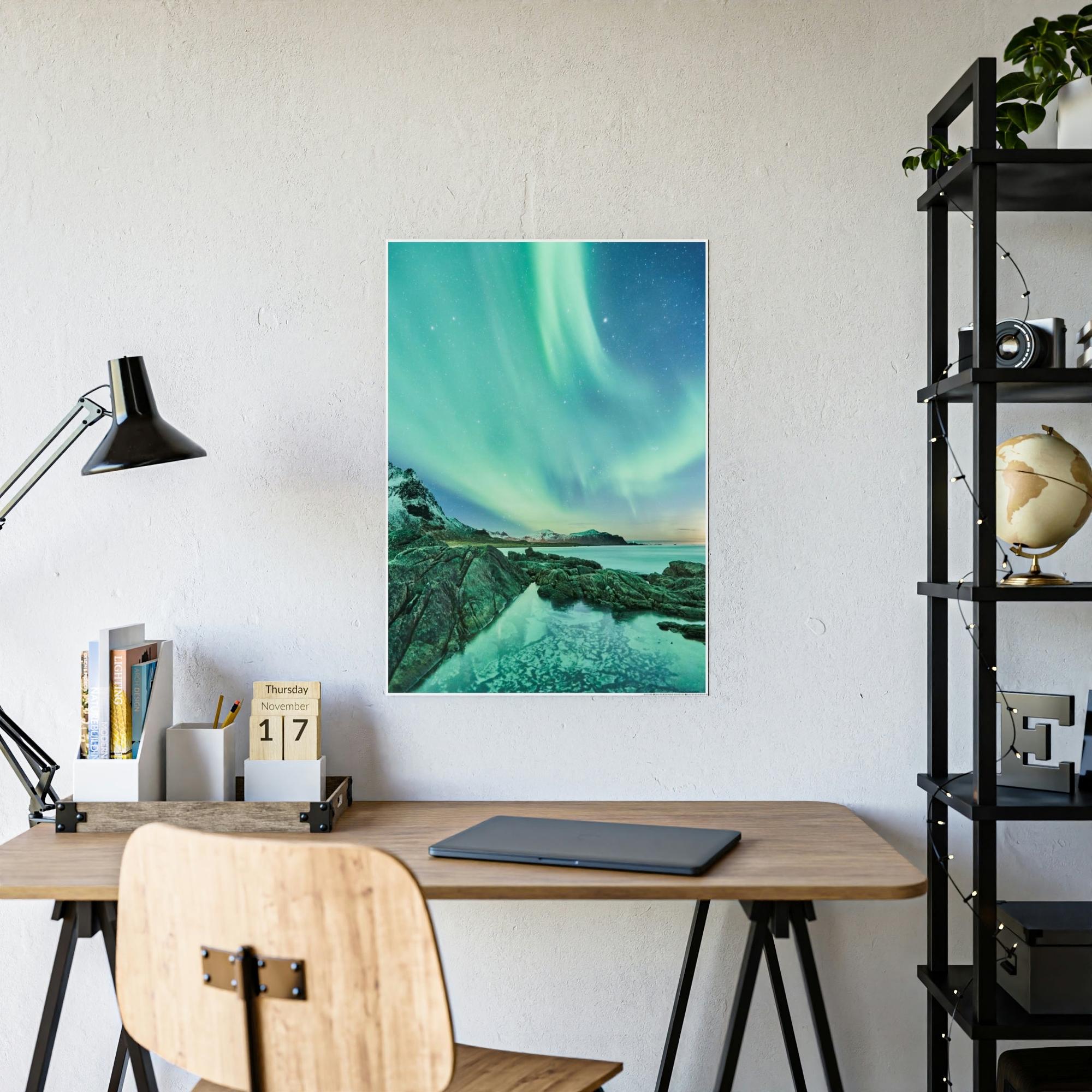 Aurora Borealis Radiant Aurora Borealis: A Glimpse of the Cosmos in Color