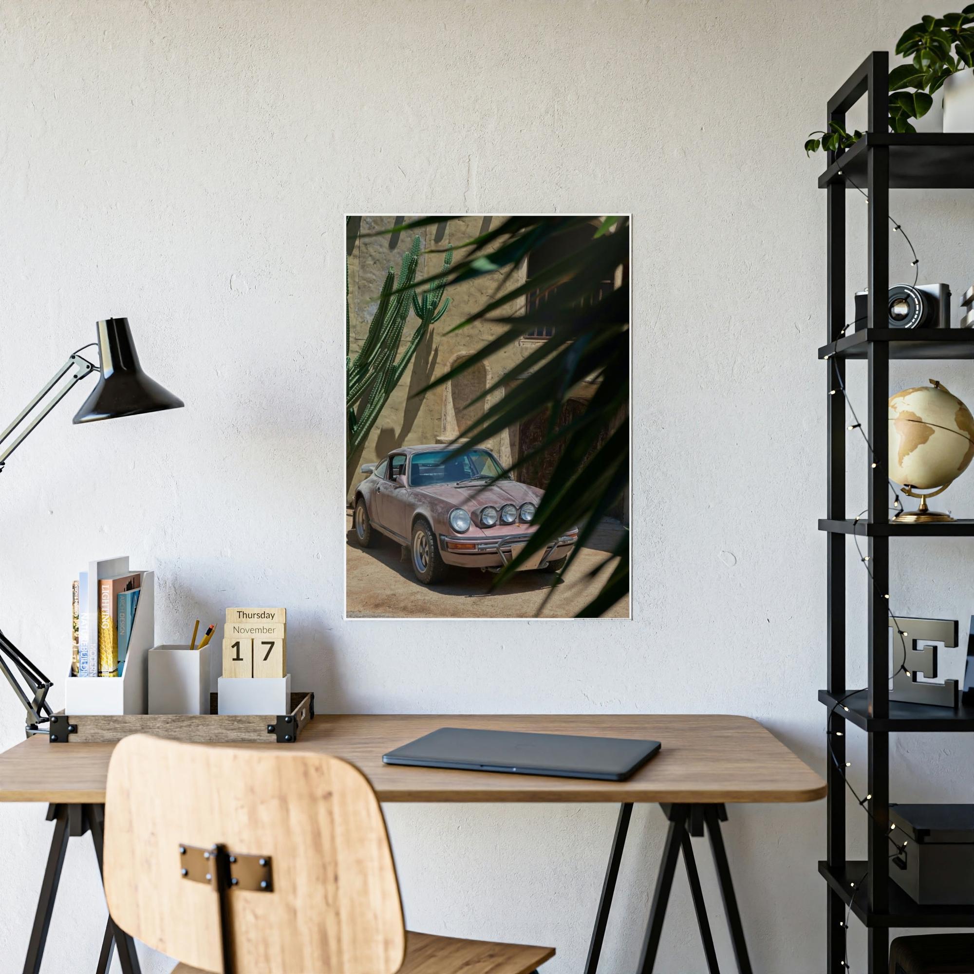 Mustang The Art of Mustang: Captivating Wall Art on Natural Canvas & Poster