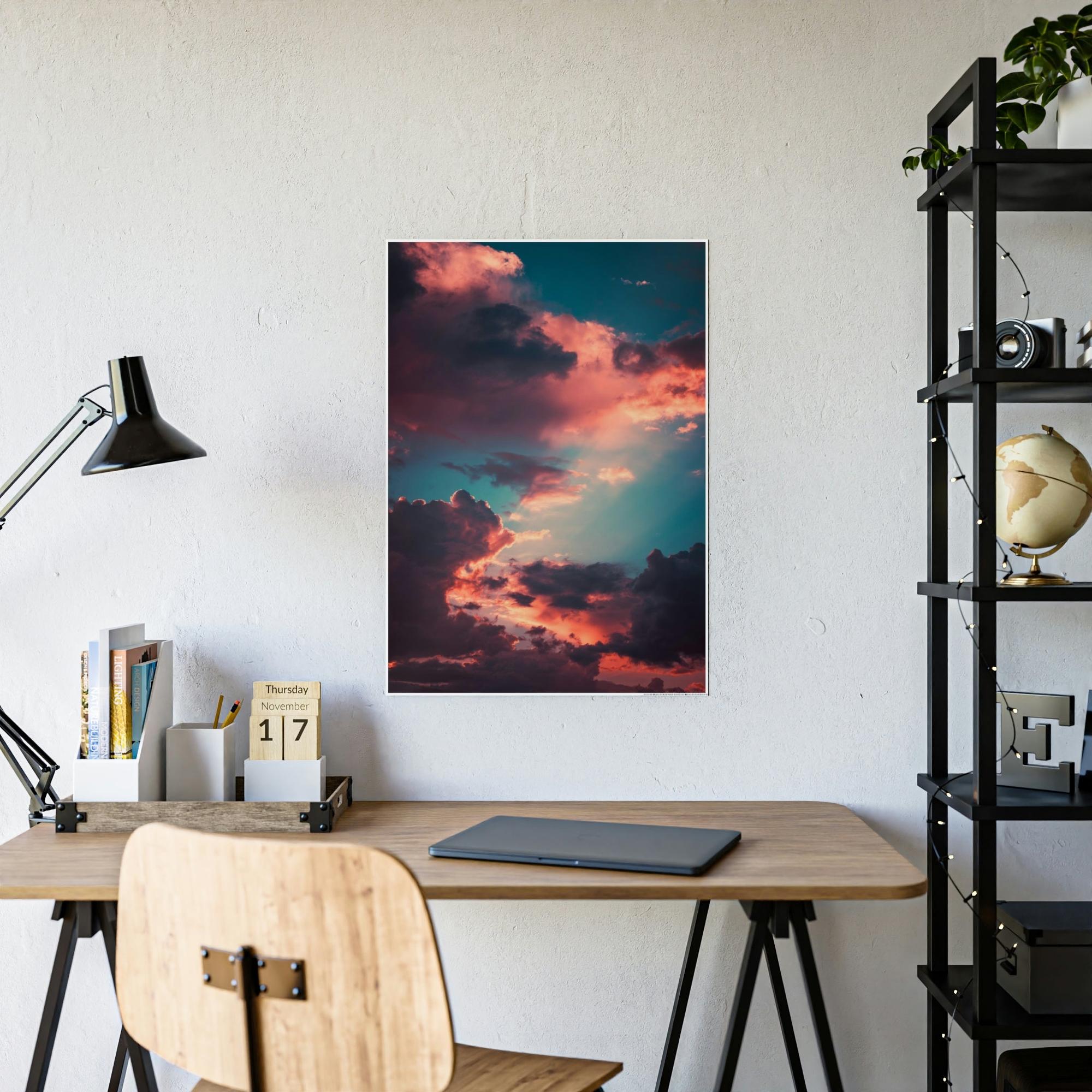 Nature Heavenly Skies: Canvas Print and Wall Art of Mesmerizing Natural Skies